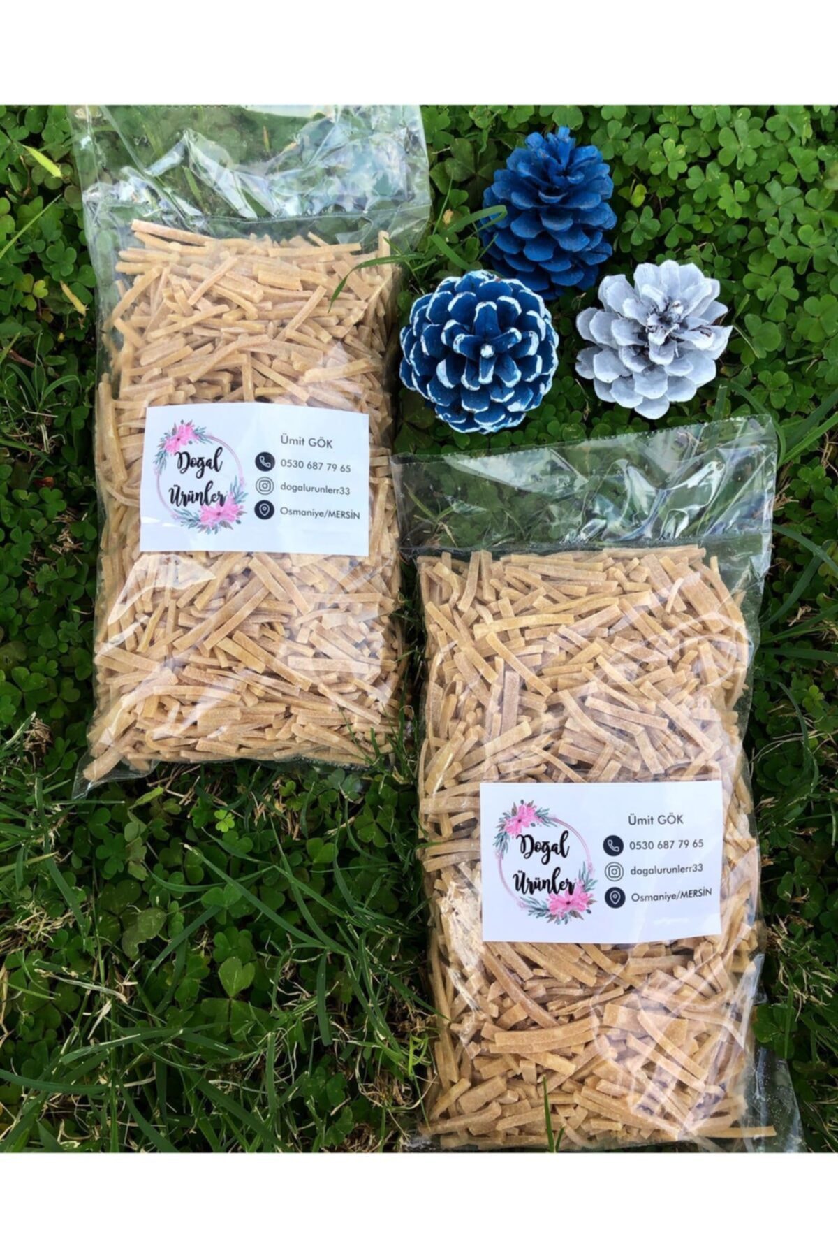 Ümit Gök Doğal Ürünler Karakılçık Buğday Unlu Sade Erişte 500 Gr