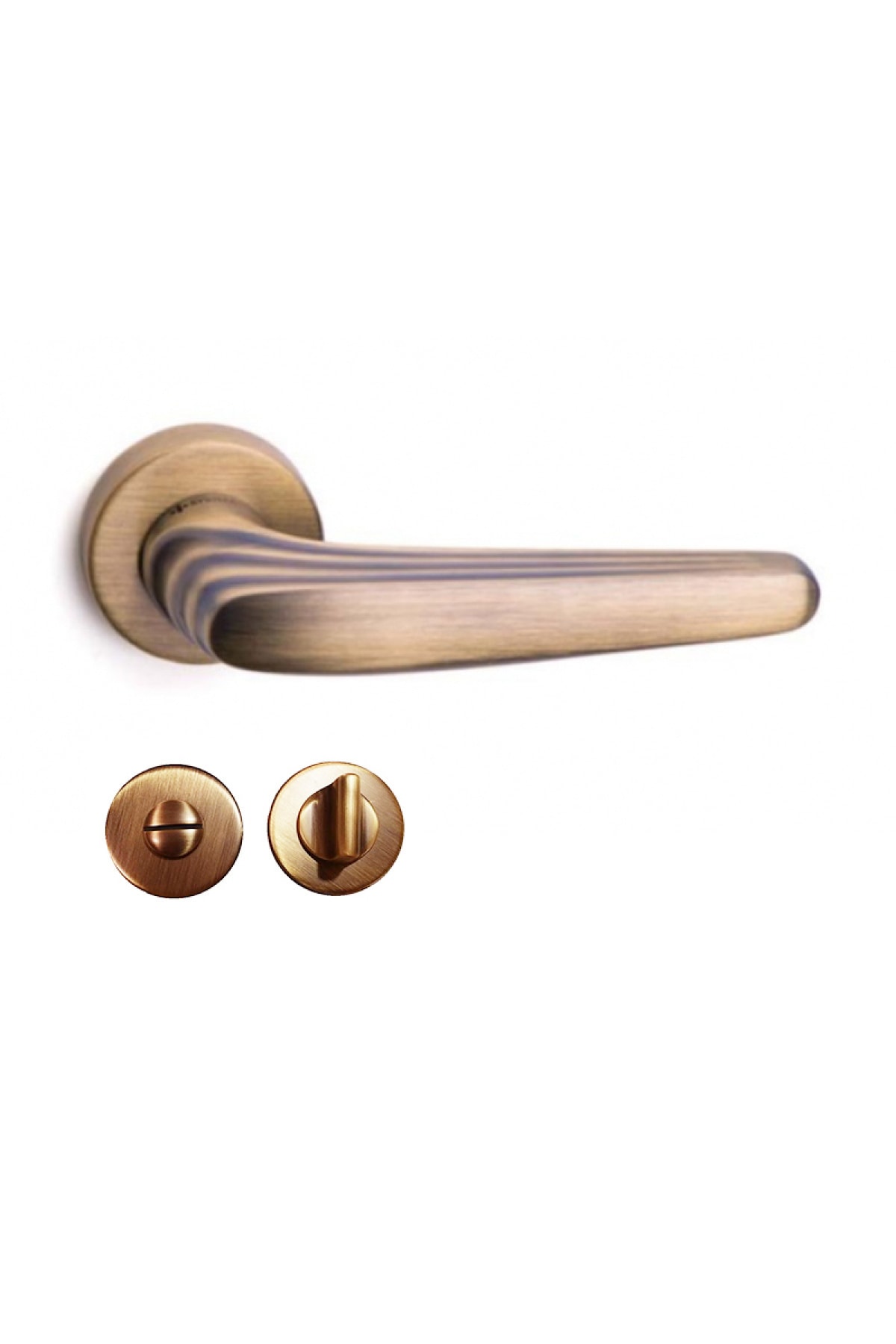 System Trıton Mat Antik Wc Kapı Kolu