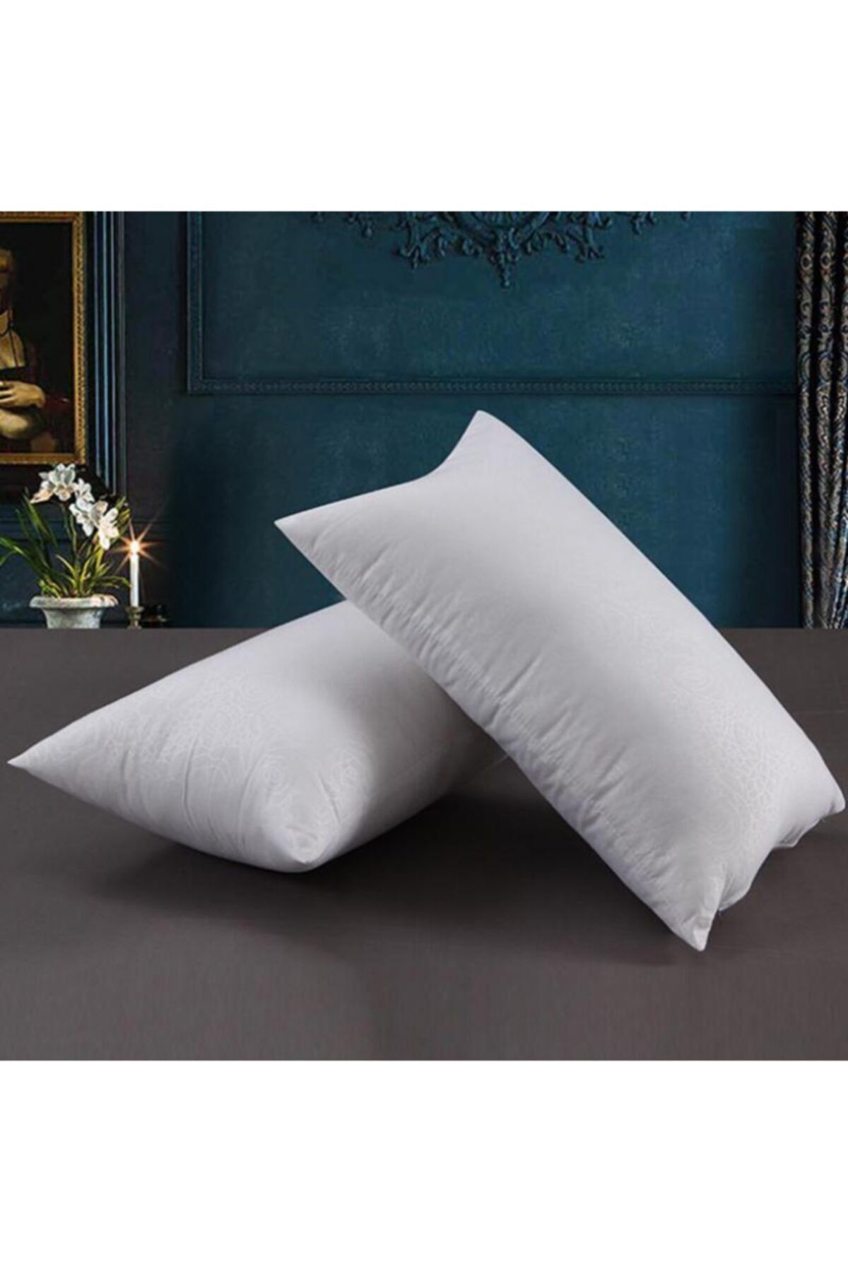 RH TEKSTİL Pan Serisi Otel Yastık Kılıfı 50x70 63 Tel 2 Adet