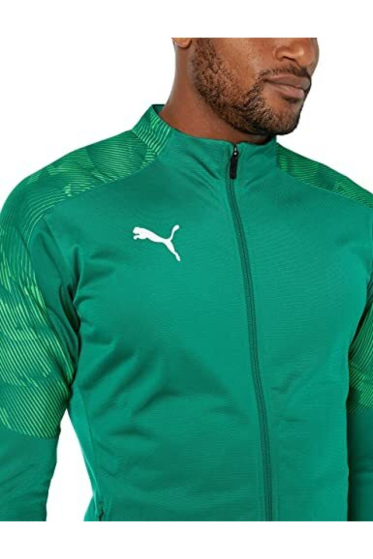 Puma Cup Traınıng Yeşil Spor Ceket 656011-05