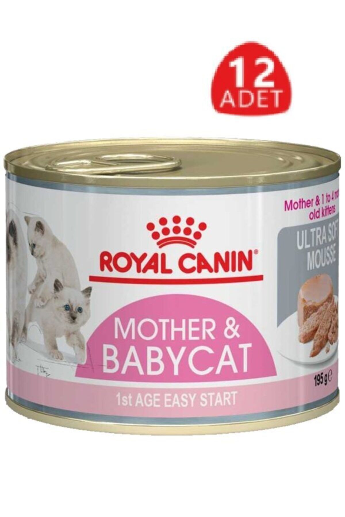 Royal Canin Mother Baby Konserve Yaş Mama 195 Gr X 12