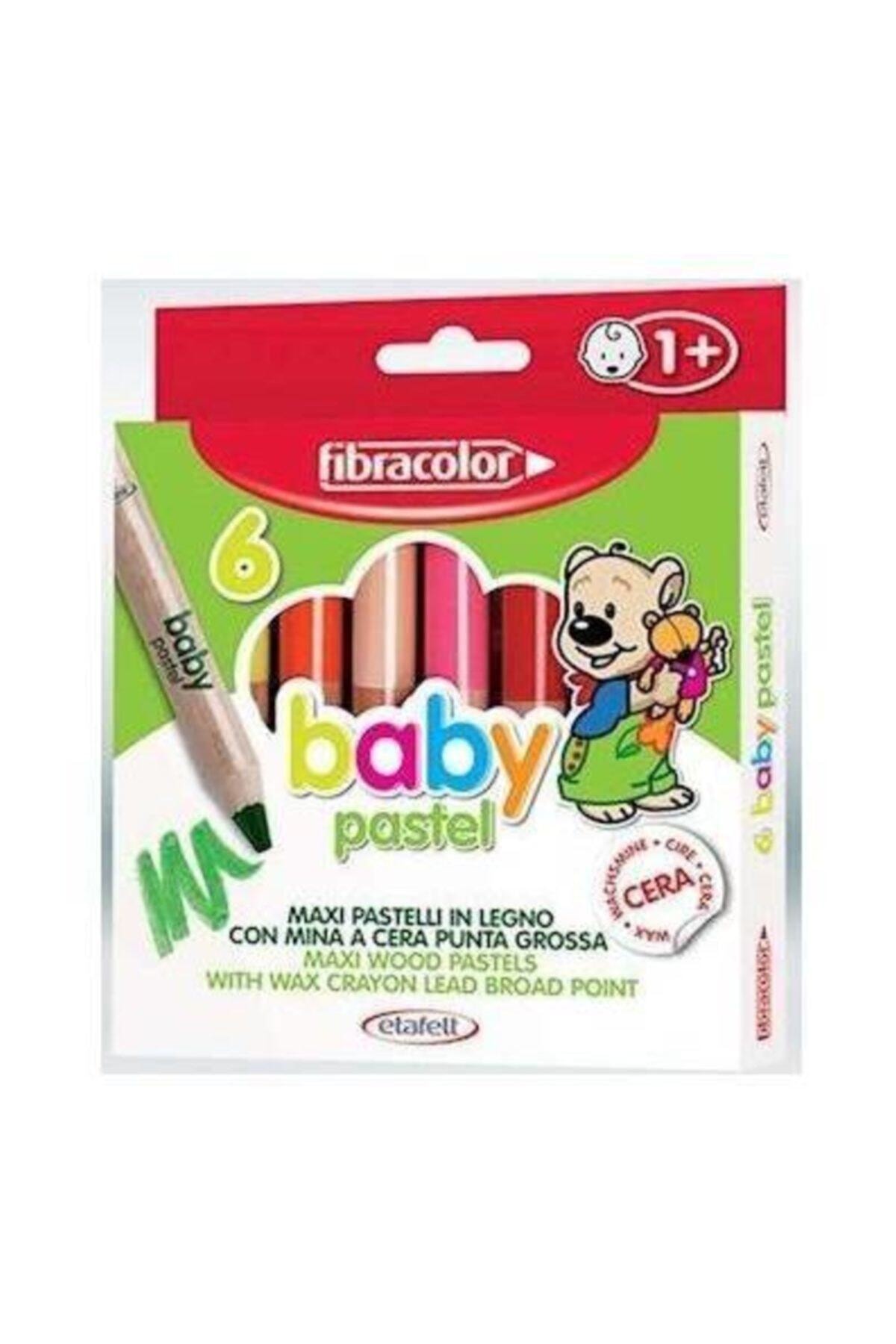 Fibracolor Baby Pastel 6 Renk 1 Yaştan Itibaren Kullanılabilir