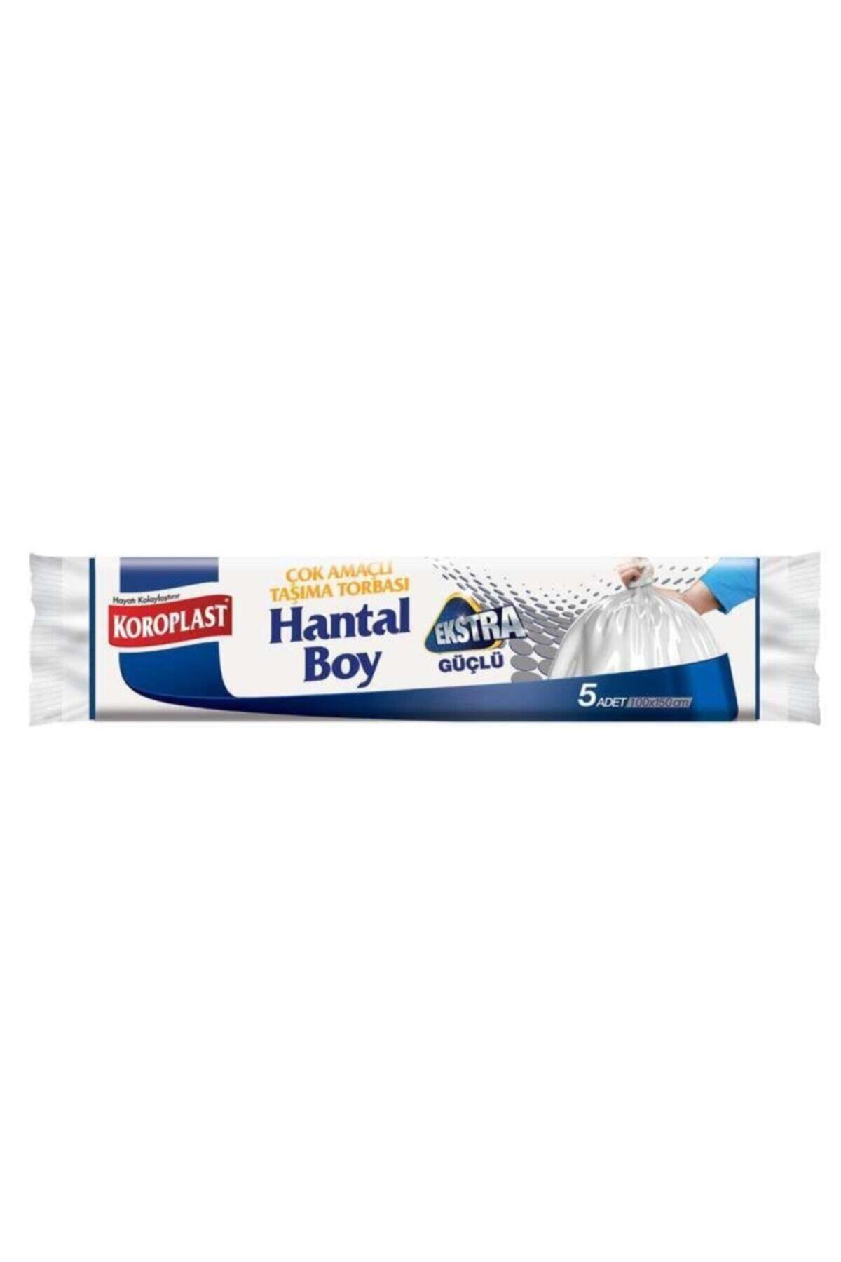 Koroplast Ekstra Güçlü Çok Amaçlı Hantal Boy Çöp Torbası 5'li