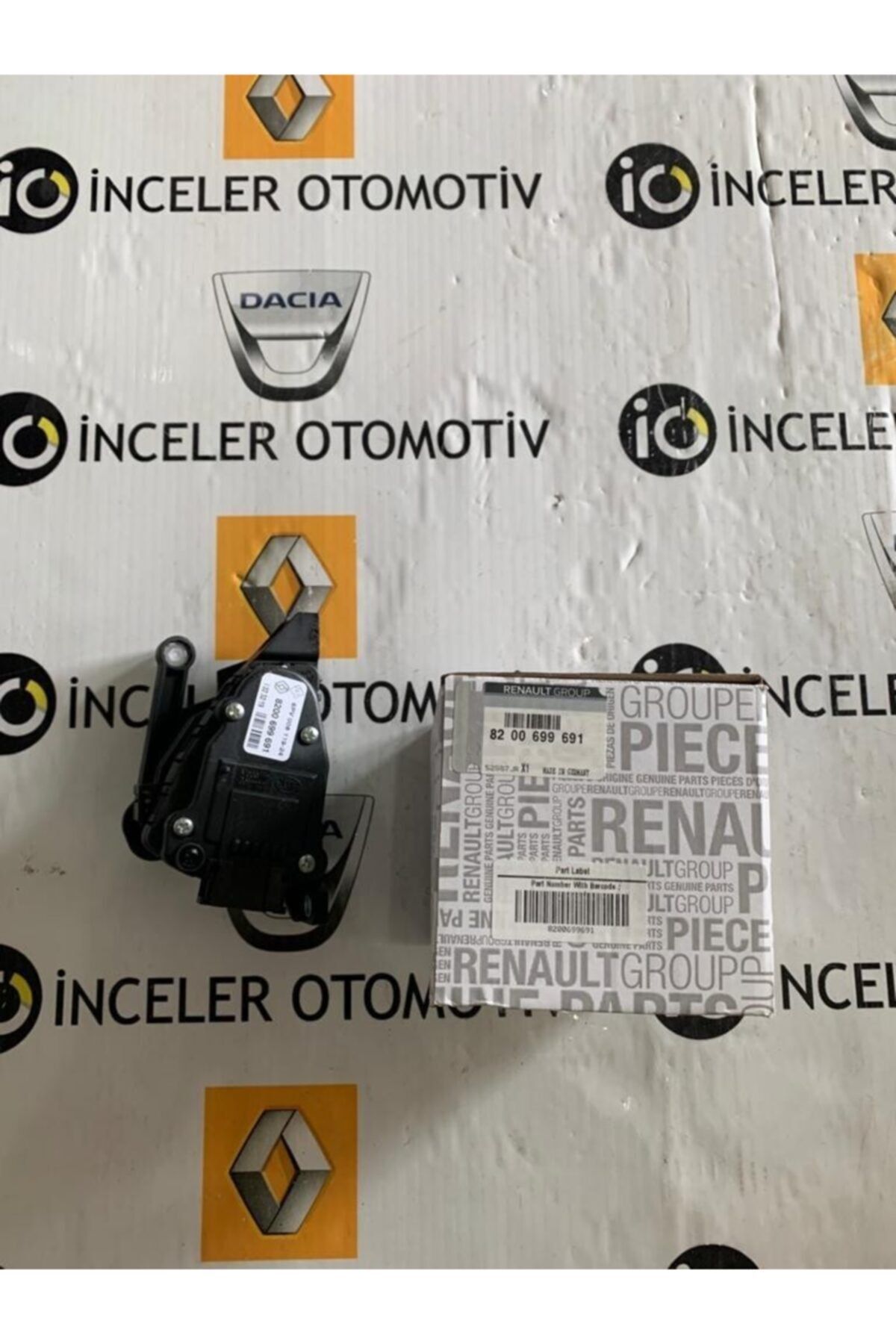 İnceler 8200699691 Clıo 2 Gaz Pedal Kondaktör Potansıyometre