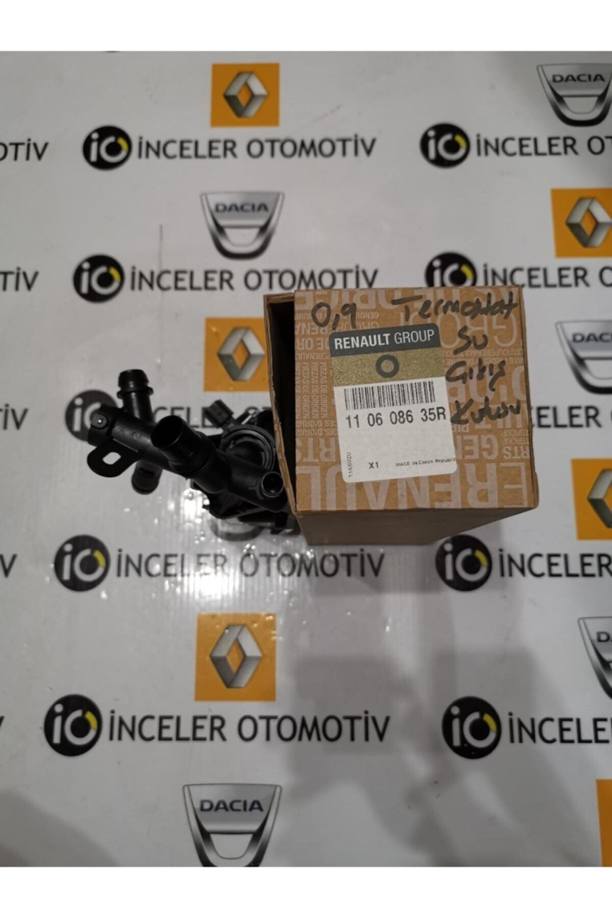 İnceler 110608635r 0.9 Tce Komple Termostat Su Isıtıcı Kutu Clıo Iv 4
