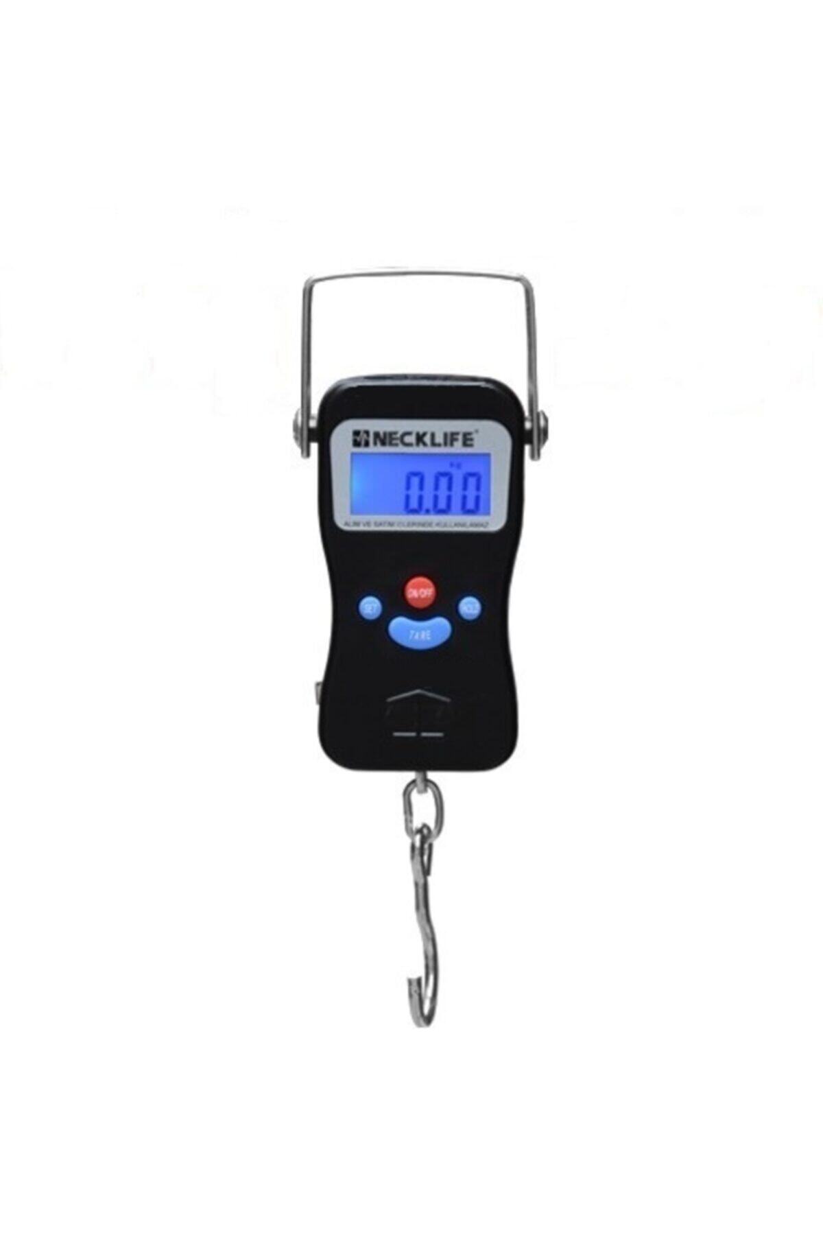 NECKLİFE A-50 Elektronik Askı Terazi - Hassasiyet: 20 Gr. Max: 50 Kg.