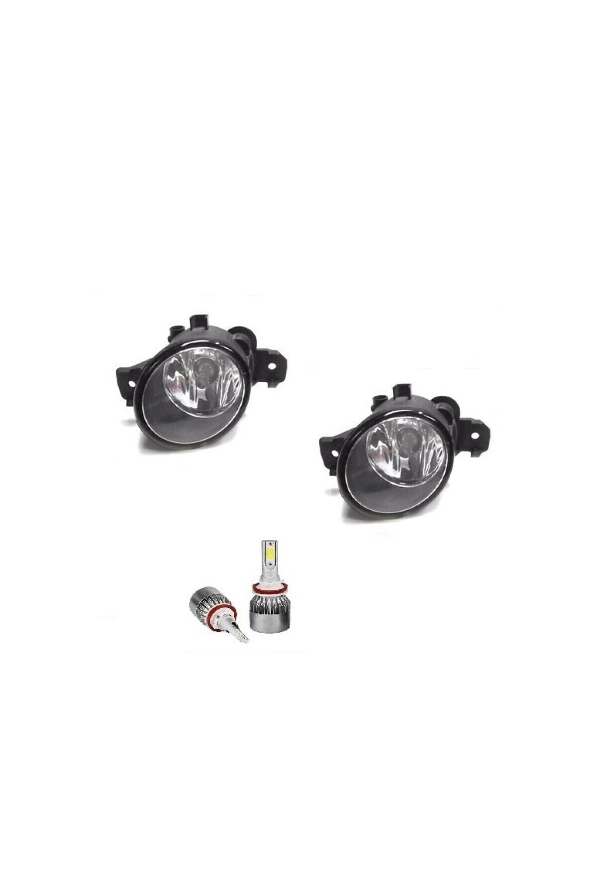 GVA Nissan Micra 2003-2010 K12 Sis Farı Seti Led Xenon Beyaz Işık