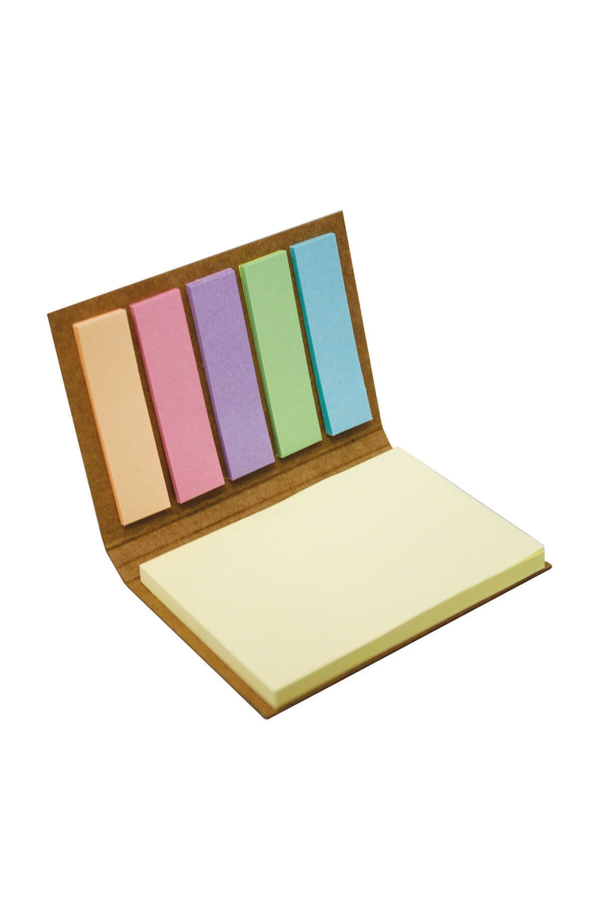 HeCe Mini Kraft Bloknot Yapışkanlı Not Kağıdı Sayfa Ayraçlı Postit