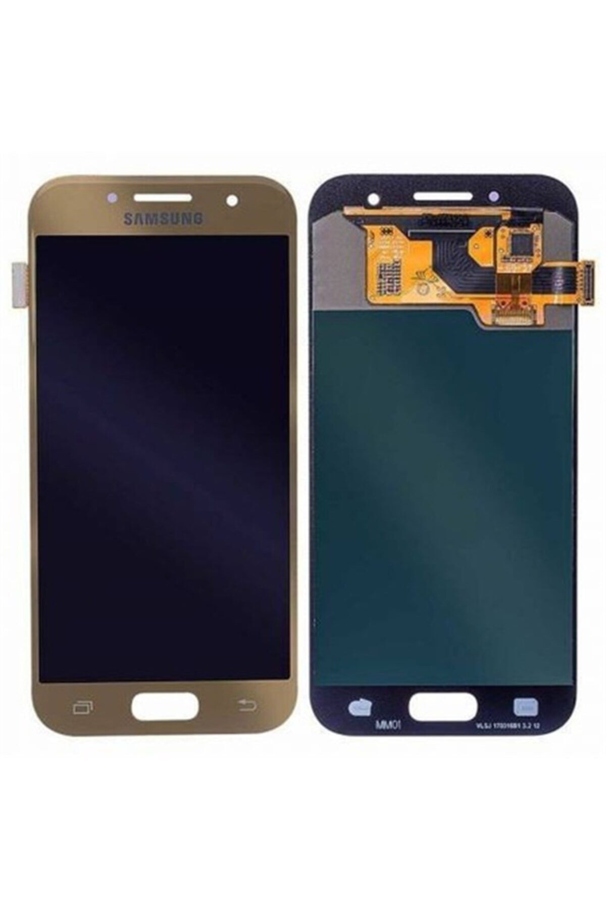 tekyerdenal Samsung Galaxy A320 Lcd Ekran Uyumlu Dokunmatik Gold Servis Gh97-19753b