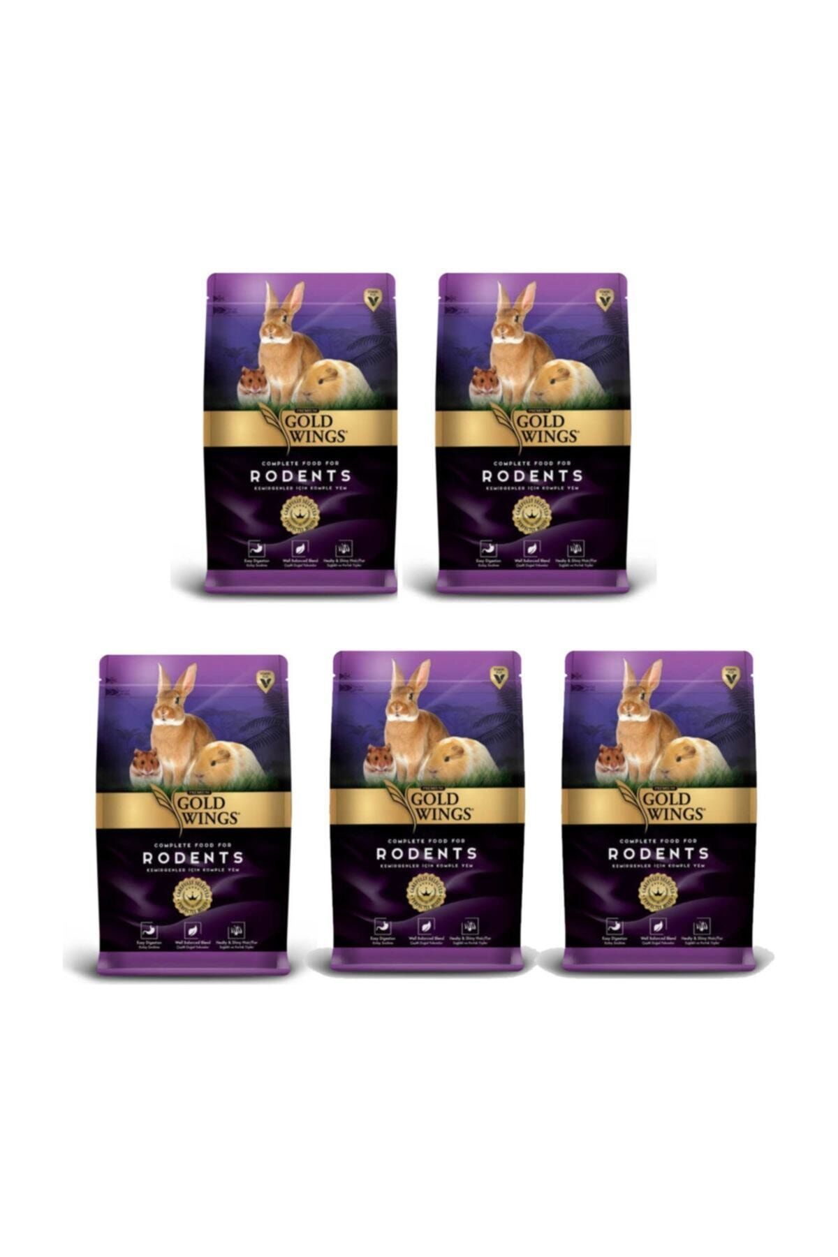 Gold Wings Premium Kemirgen Yemi 1 Kg 5 Adet