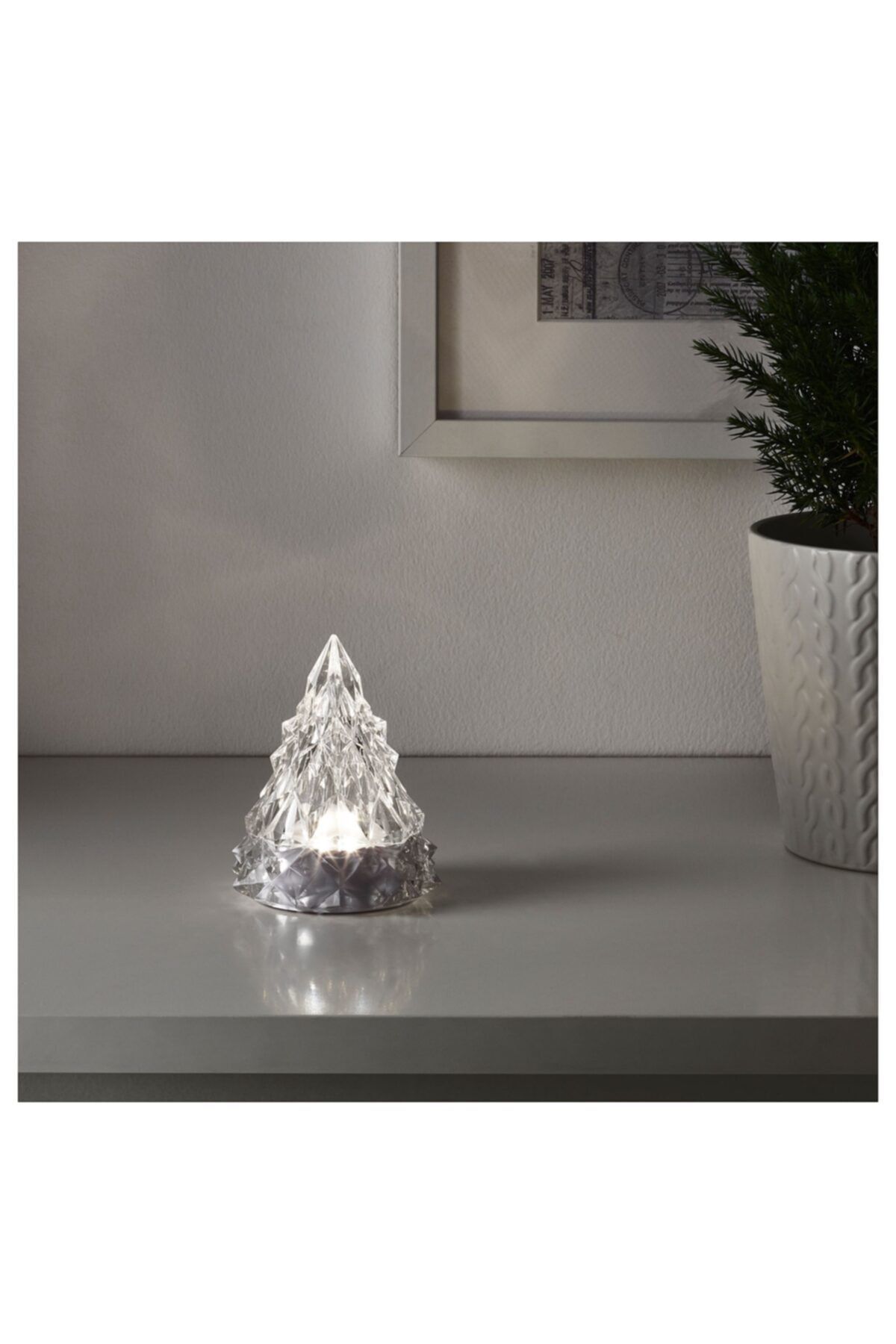 hopdiye ikea vinterfest led li dekoratif aydinlatma seffaf 11 cm fiyati yorumlari trendyol