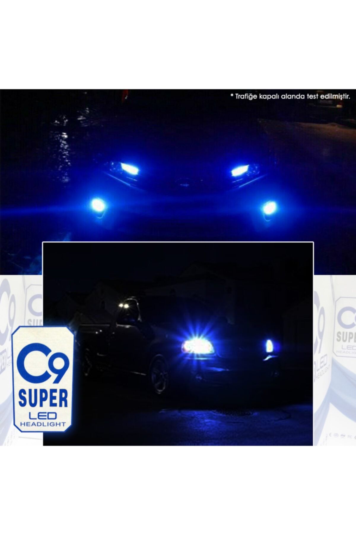 c9 h27 led xenon far led zenon ampulu deli mavi yeni nesil simsek etkili fiyati yorumlari trendyol