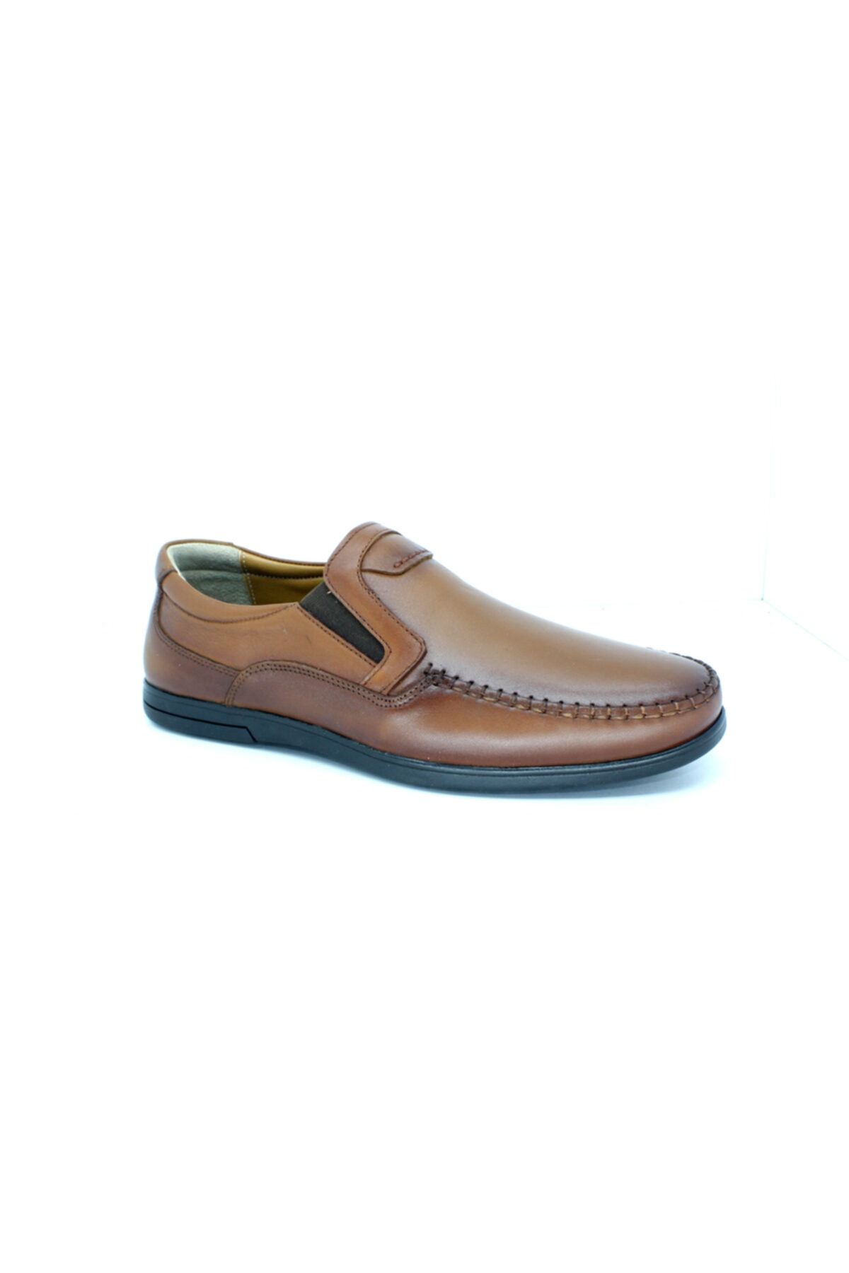 TRENDYSHOES Trendyshose 107 Konfark Topuk Dikeni Takviyeli Deri Erkek Ayakkabı