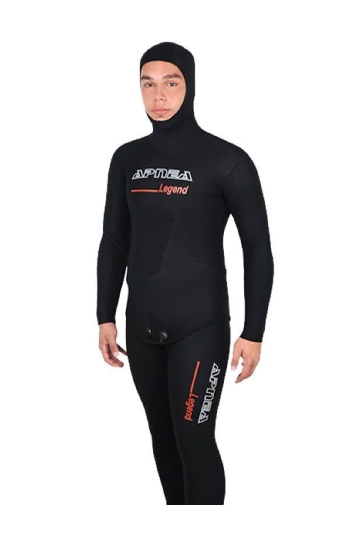 Apnea Legend 5mm Elbise Siyah