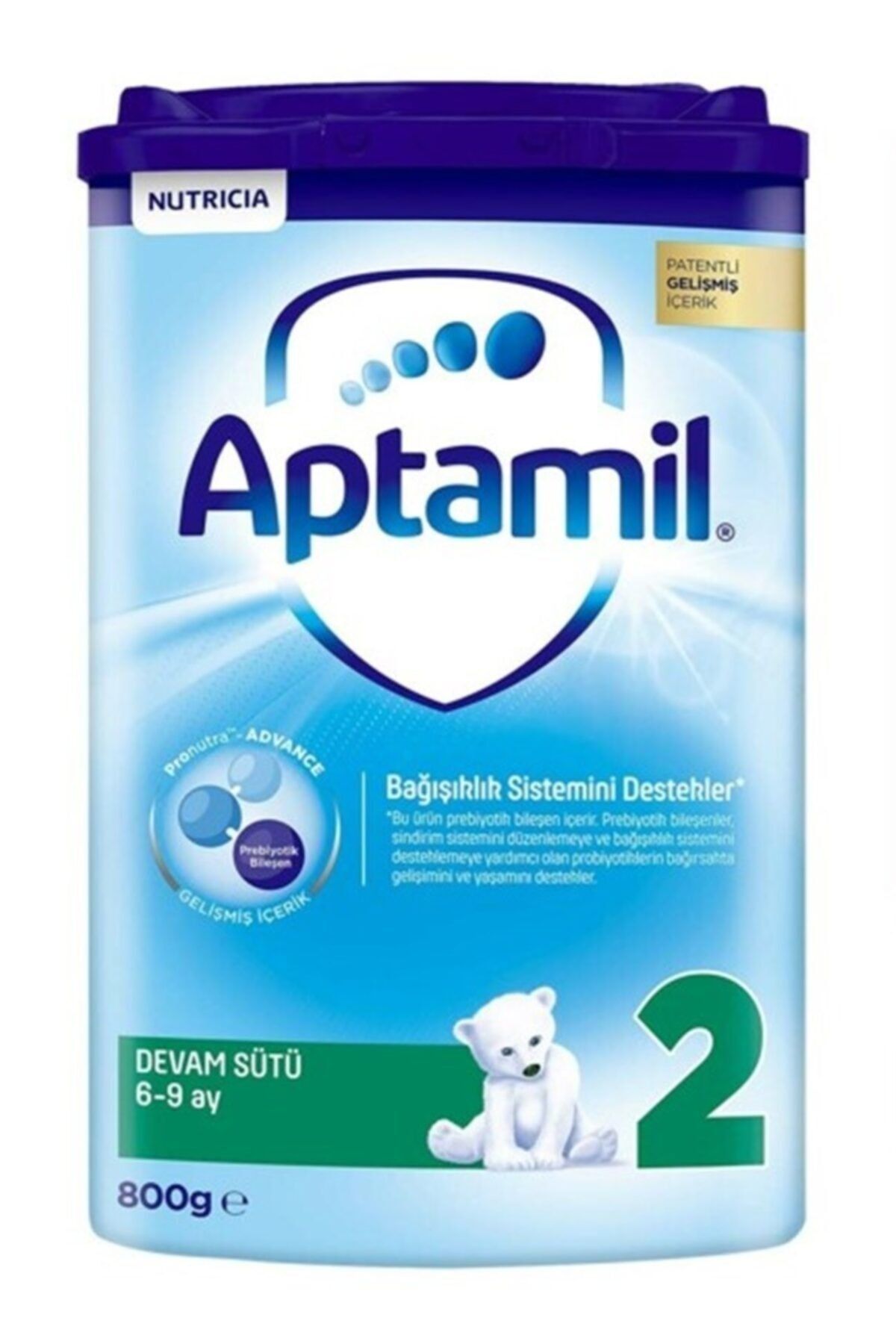 Aptamil 2 Devam Sütü 800 gr 6-9 Ay Akıllı Kutu