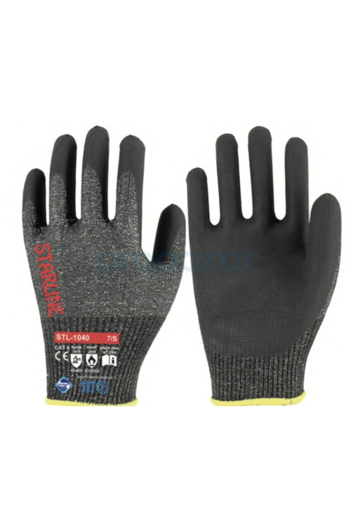 Starline Stl-1040 Kesilme Ve Isı Dirençli Köpük Nitril Eldiven