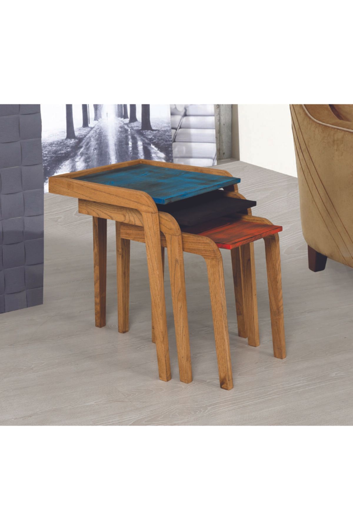 EVİMTREND Pramit Zigon Renkli