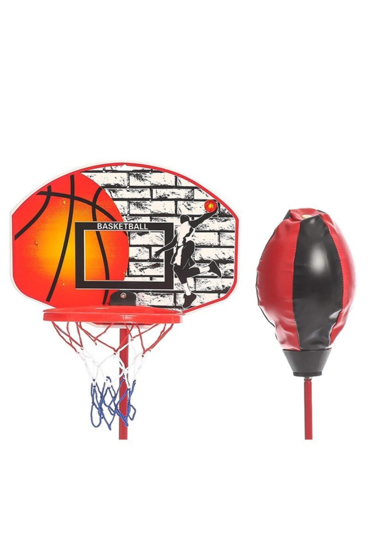 Bun Design Portatif Basket Potası Ve Boks Torbası