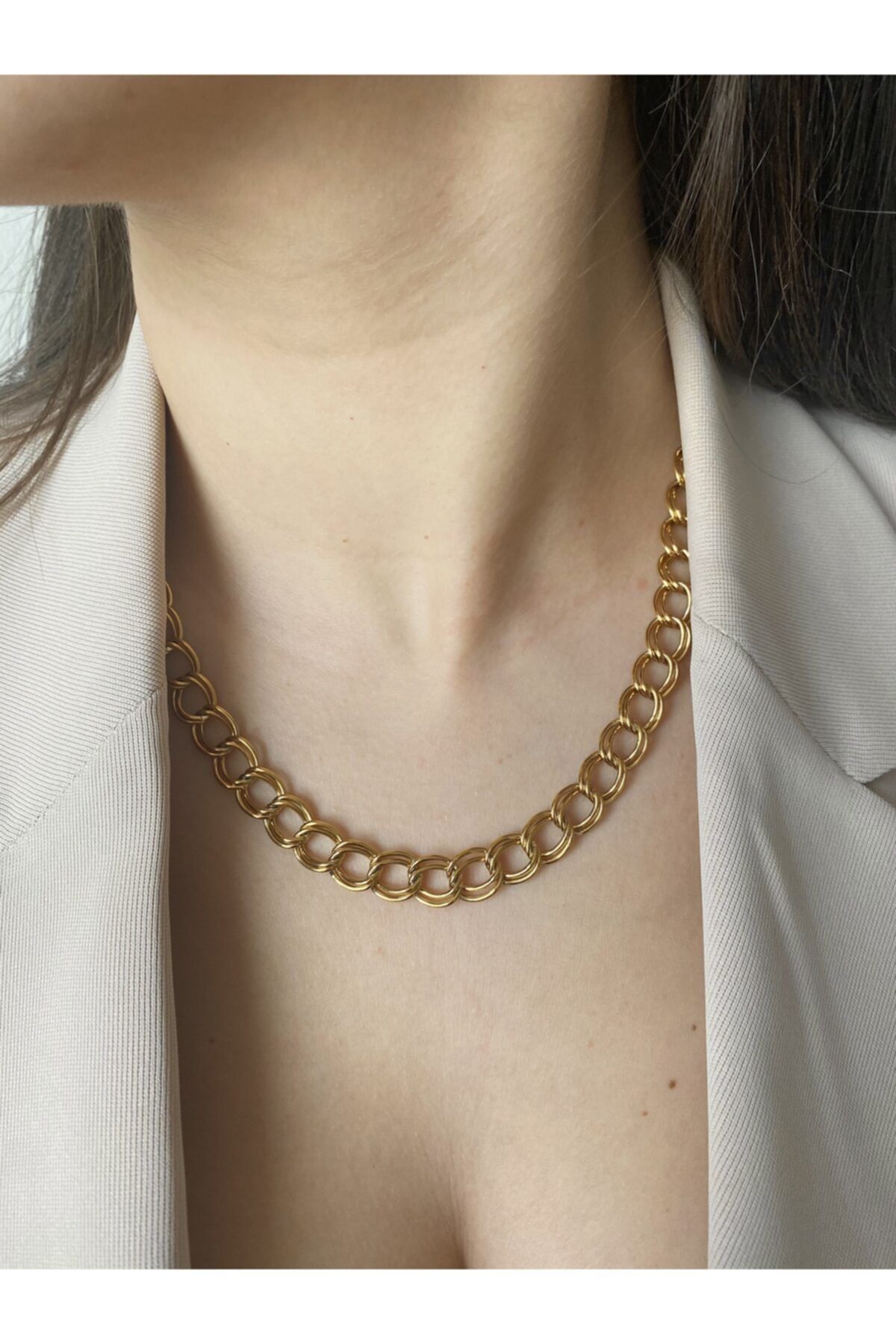 XUPING JEWELRY Vıp Çelik Zincir