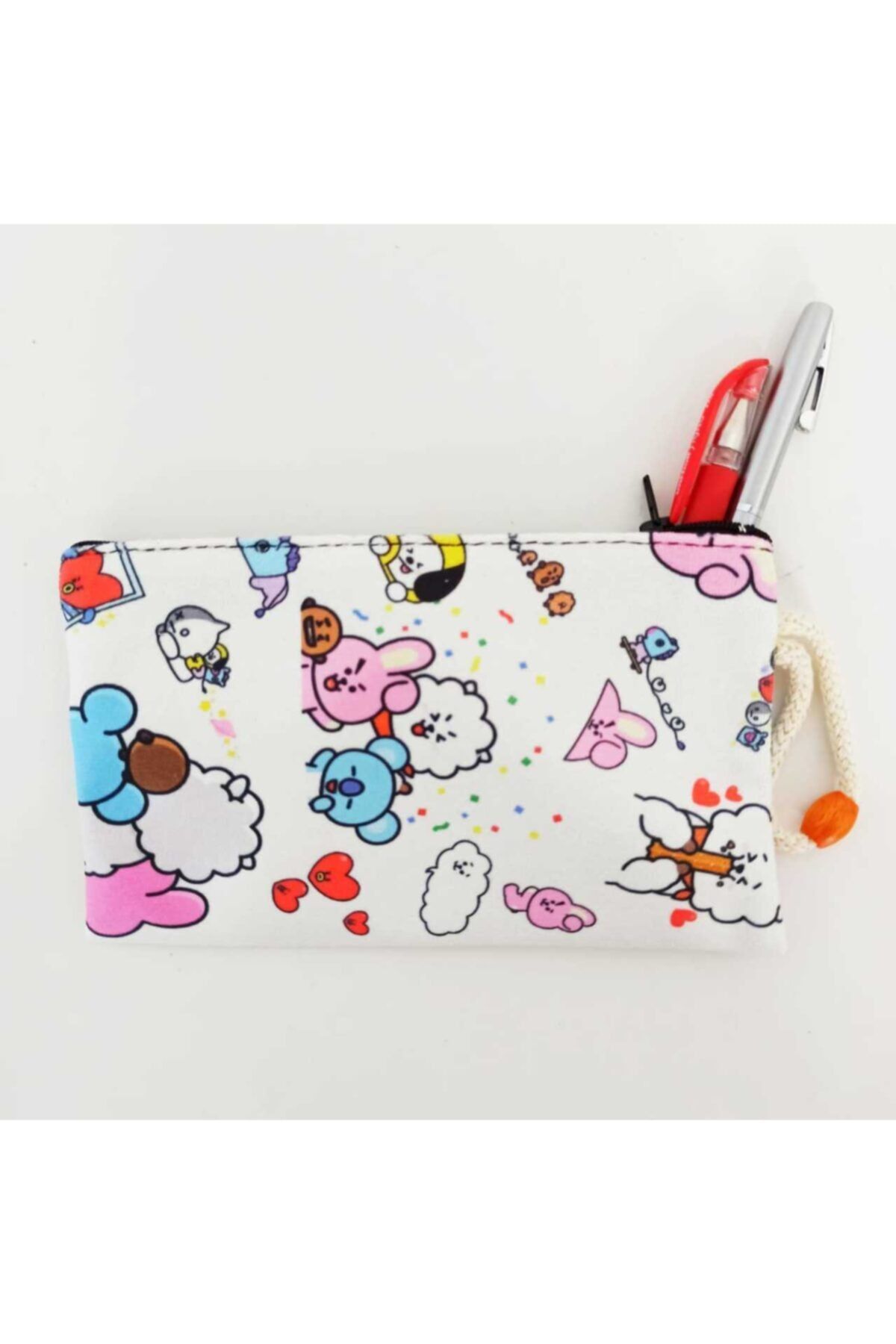 ema Ipli Bt21 Baskılı Bez Cüzdan Kalemlik