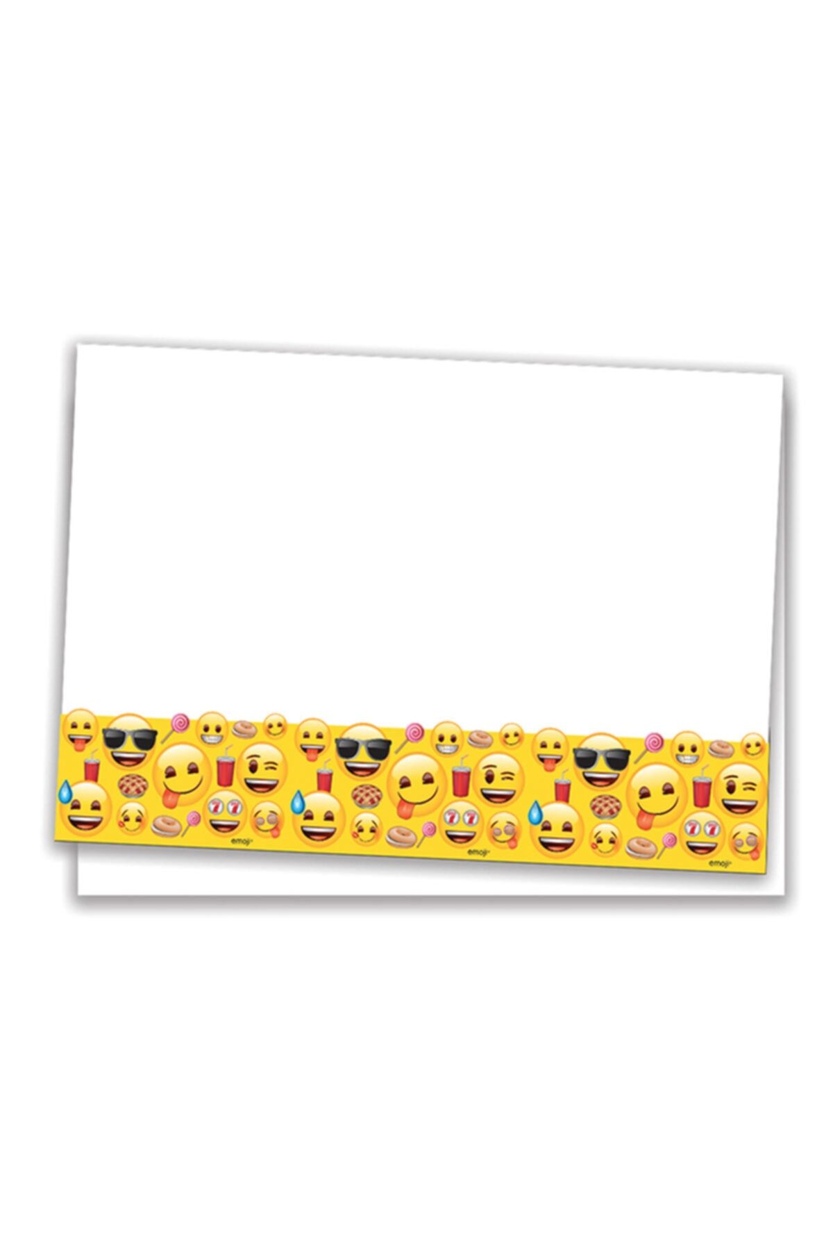 Partimarka Emojiler Dünyası Parti Masa Örtüsü