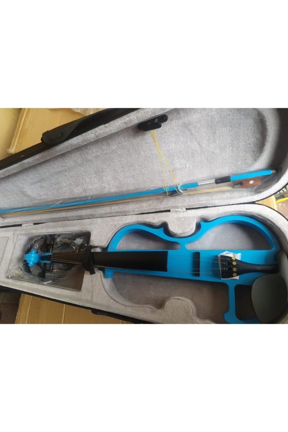 VALERIA Mavi Renk Ful Set Elektro Sahne Kemanı