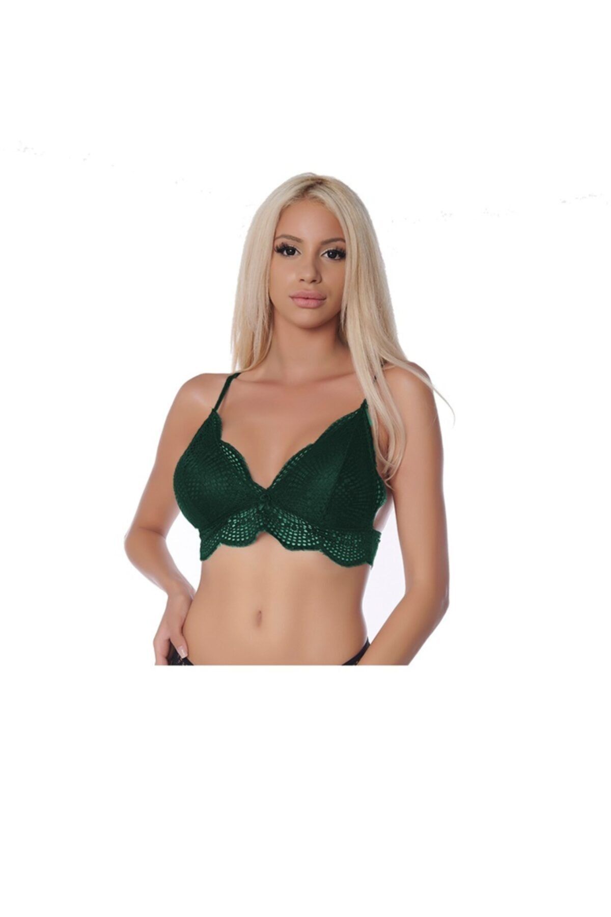 Vanilya Secret Kadın Kaplı Dantel Bralet Üst