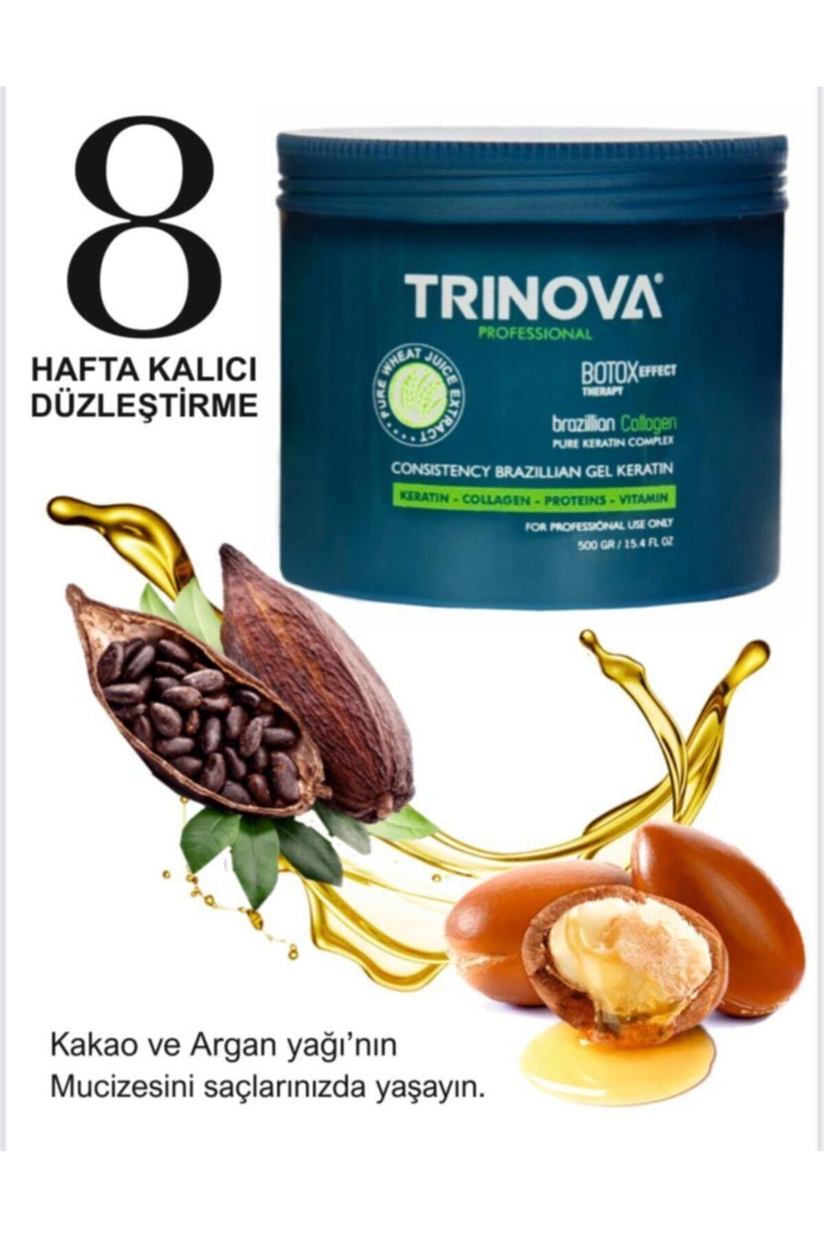 Trinova Keratin Brazillian Botox Keratin Jel