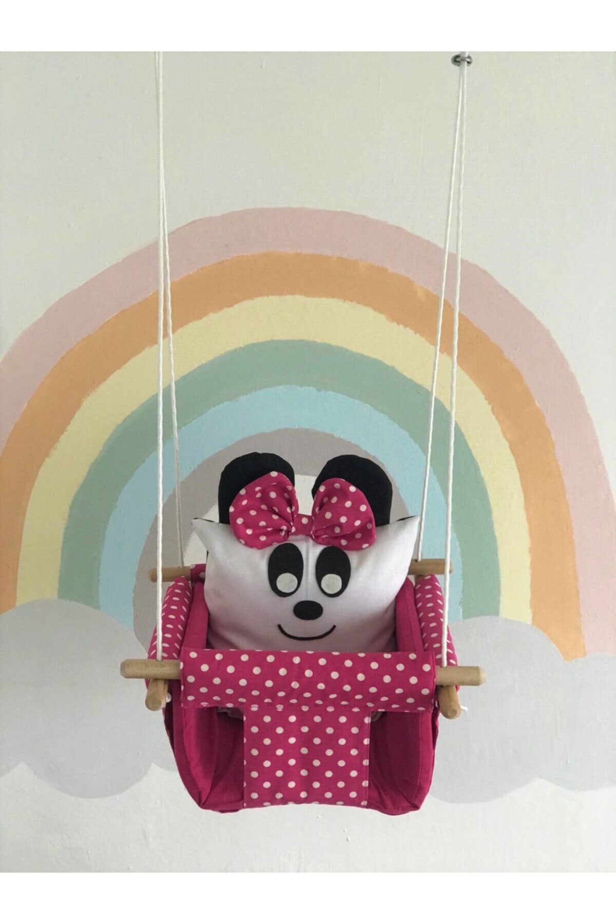 hüma'dan Pembe Mickey Salıncak