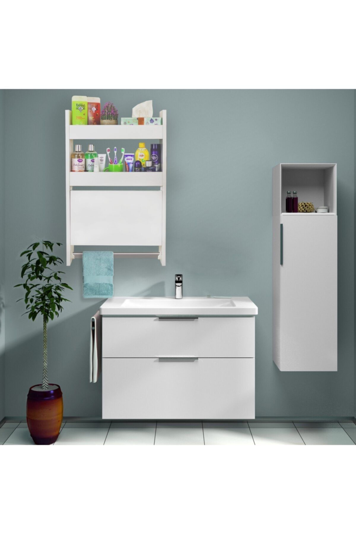 Ankaflex Banyo Tereği-organizeri- Dolabı