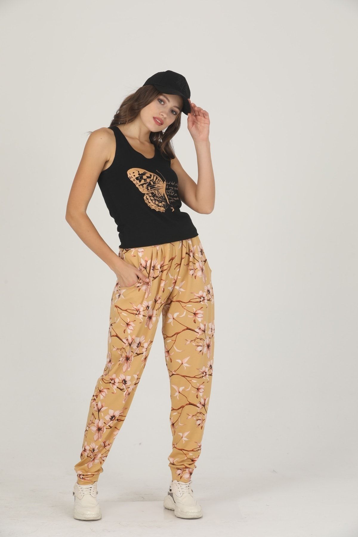 Massimo Love Kadın Sarı Pijama Altı