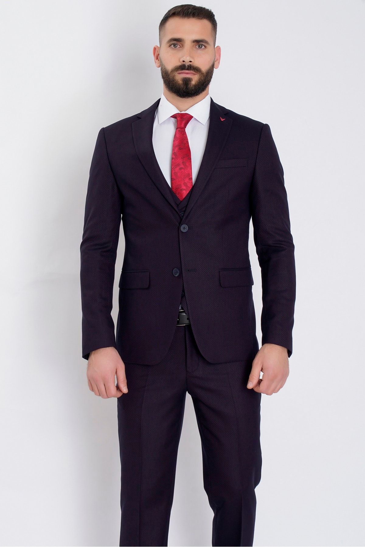 COMİENZO 2 Düğ. Çift Yırt. Mn Yaka Yelekli Pant:p17
