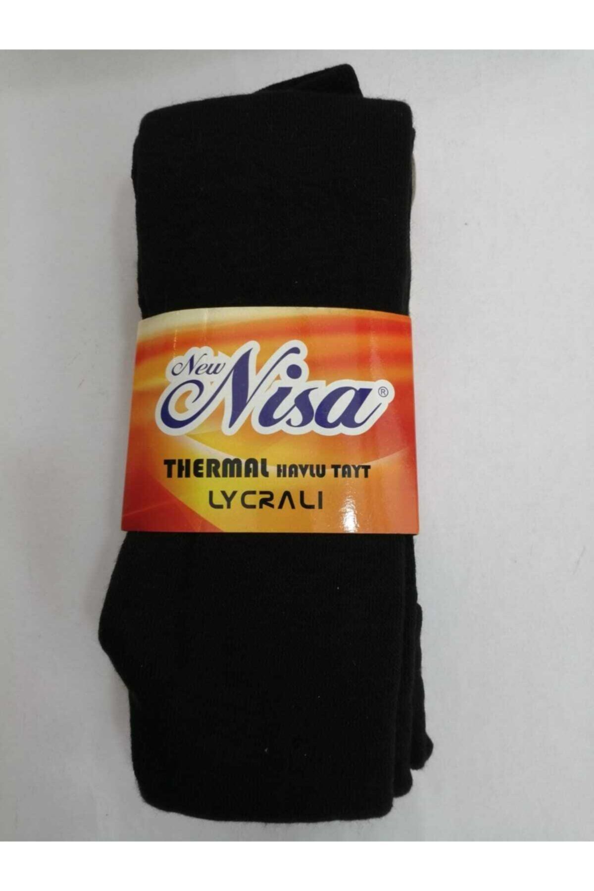 Nisa Kadın Siyah Termal Tayt Çorap