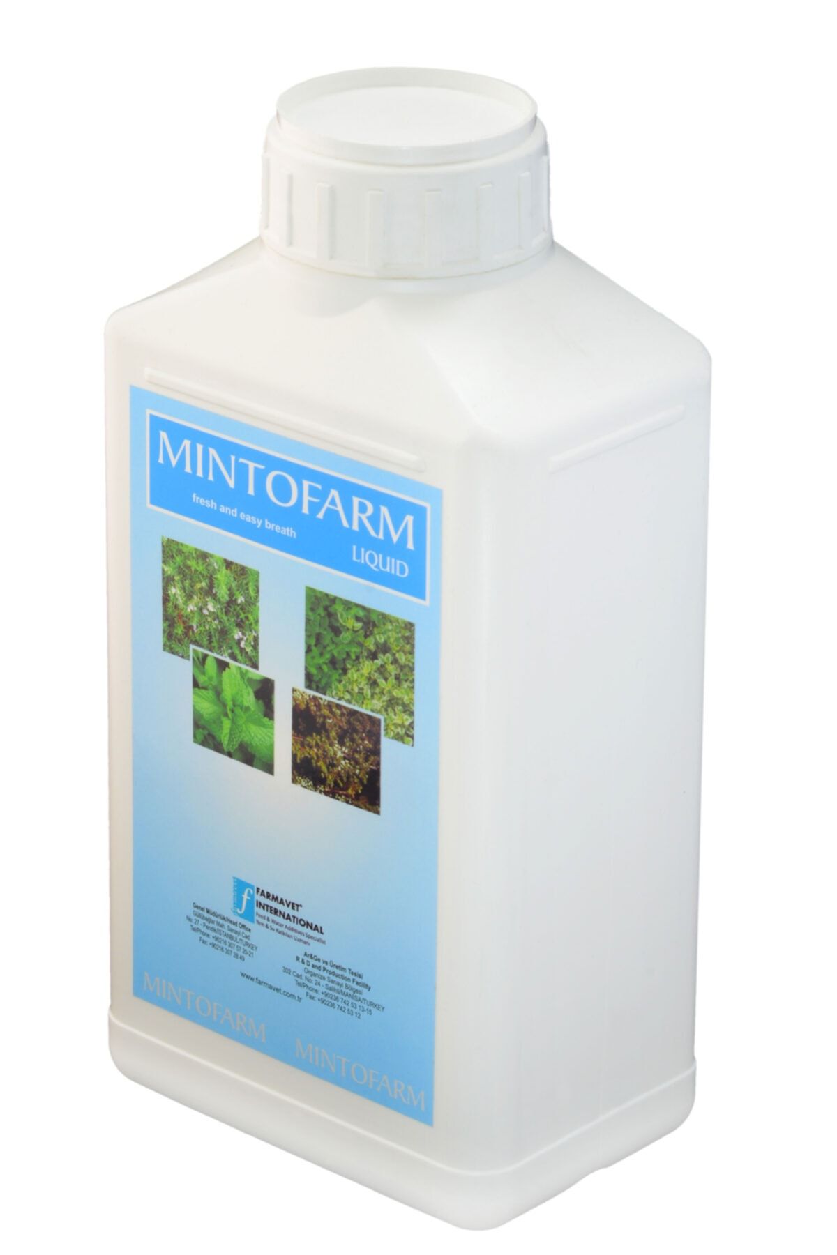 Farmavet Mintofarm Likit 1 Lt Kanatlılarda Solunumu Kolaylaştırır