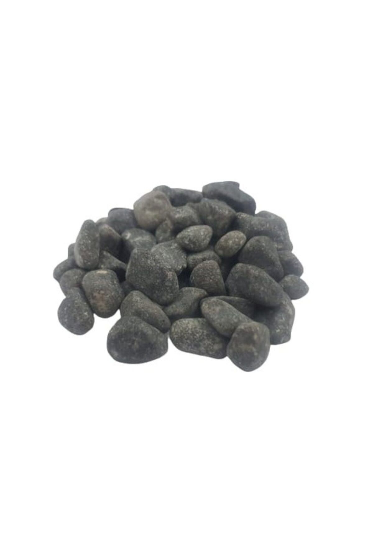 Mevadd 1 Kg Siyah Dolomit 1-2 Cm Bazalt,akvaryum Taşı,çakıl Taşı Bahçe,saksı Taşı Dere Taşı,dekoratif Taş
