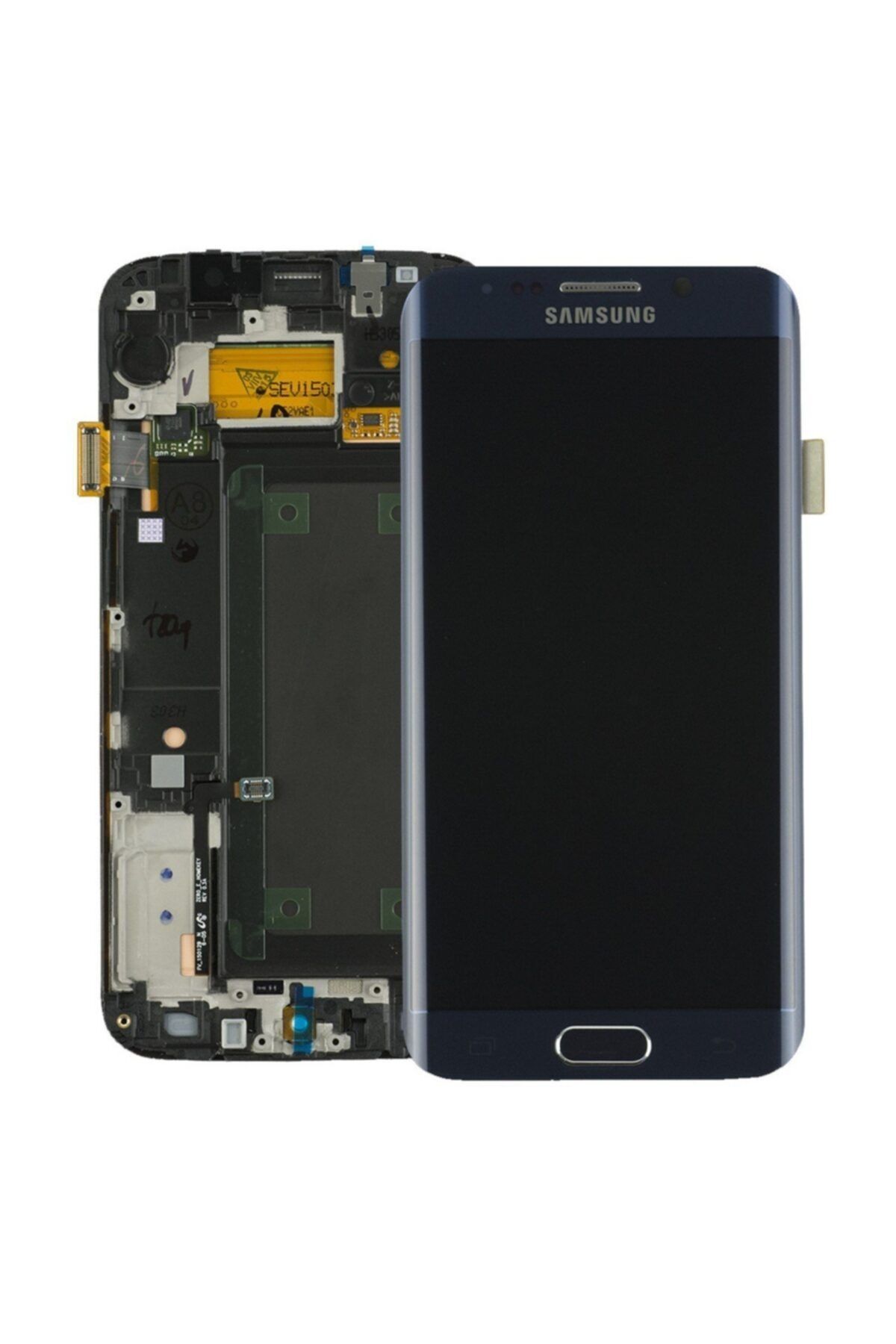 EkranBurada Samsung Galaxy S6 Edge Plus G928 Uyumlu Lcd Oled Ekran Siyah