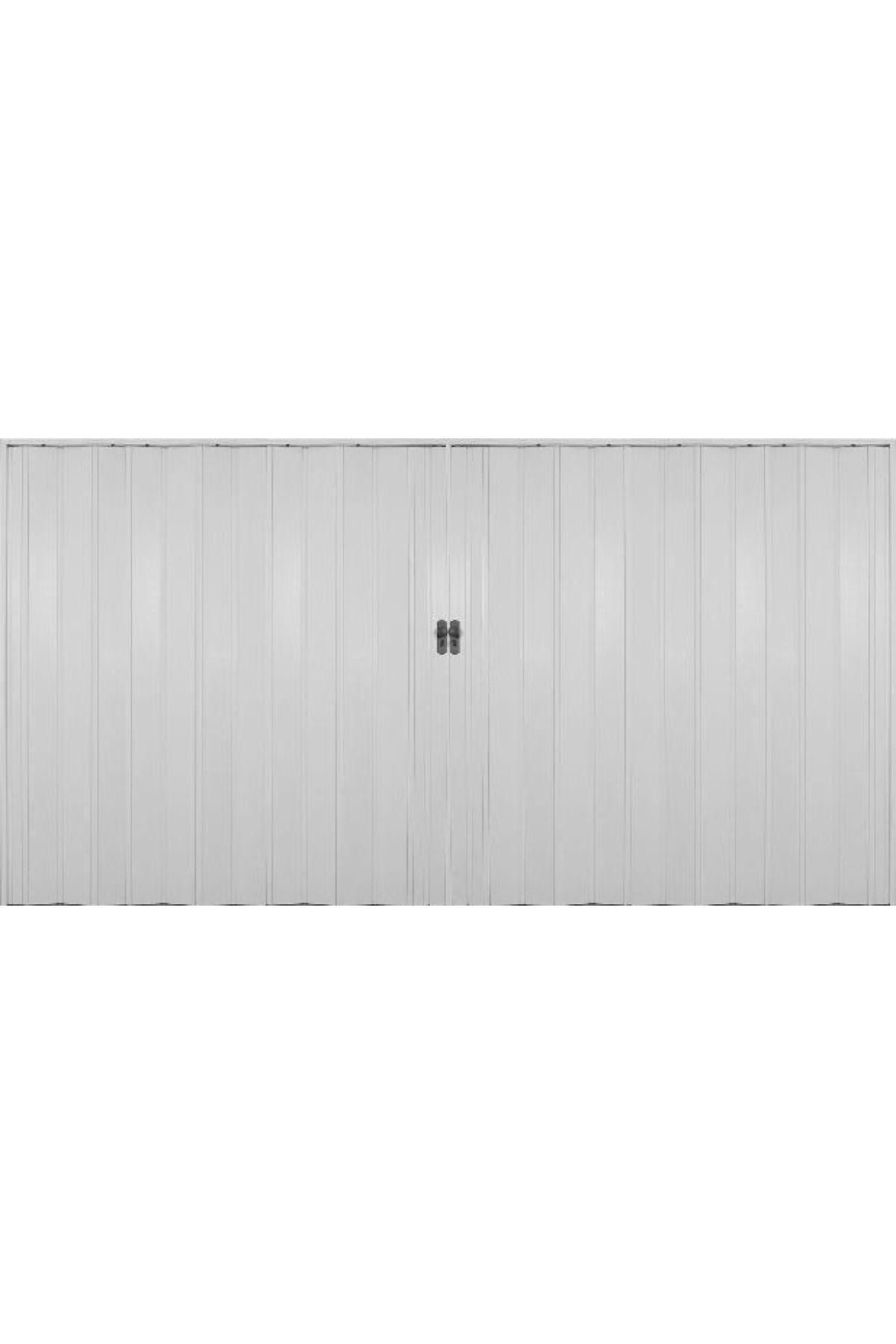 ERİKMANN Akordiyon Pvc Kapı - 162x252 Akçaağaç Camsız Çift Açılım
