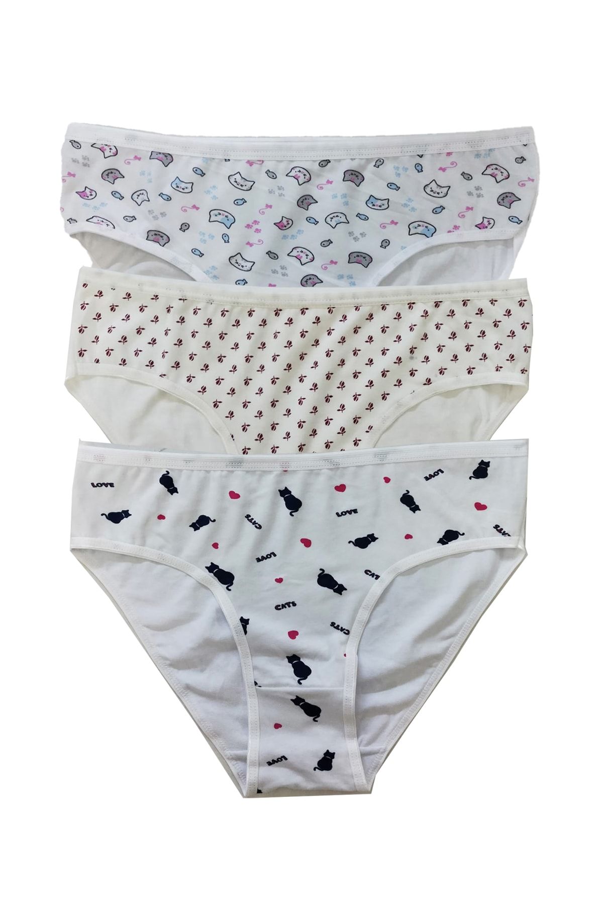 İRM İç Giyim 3'lü Slip Külot