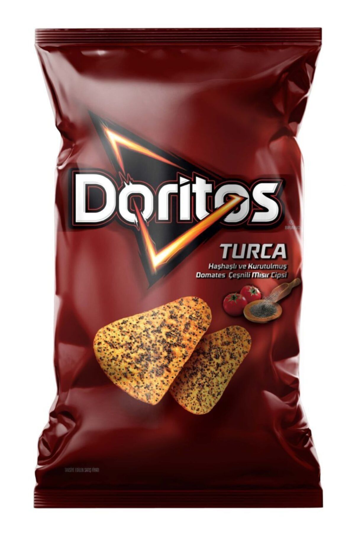 DORİTOS Haşhaşlı Ve Kurutulmuş Domates Mısır Cipsi Süper Boy 111 Gr