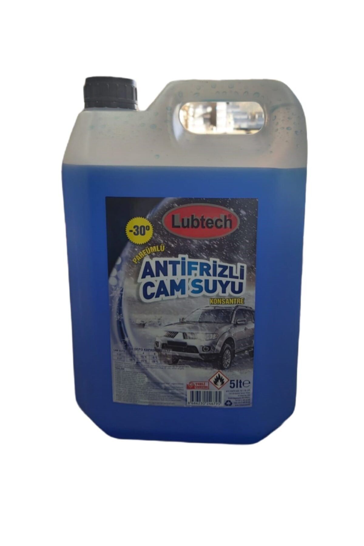 LUBRATECH Antifirizli Cam Suyu 5 Lt - 30