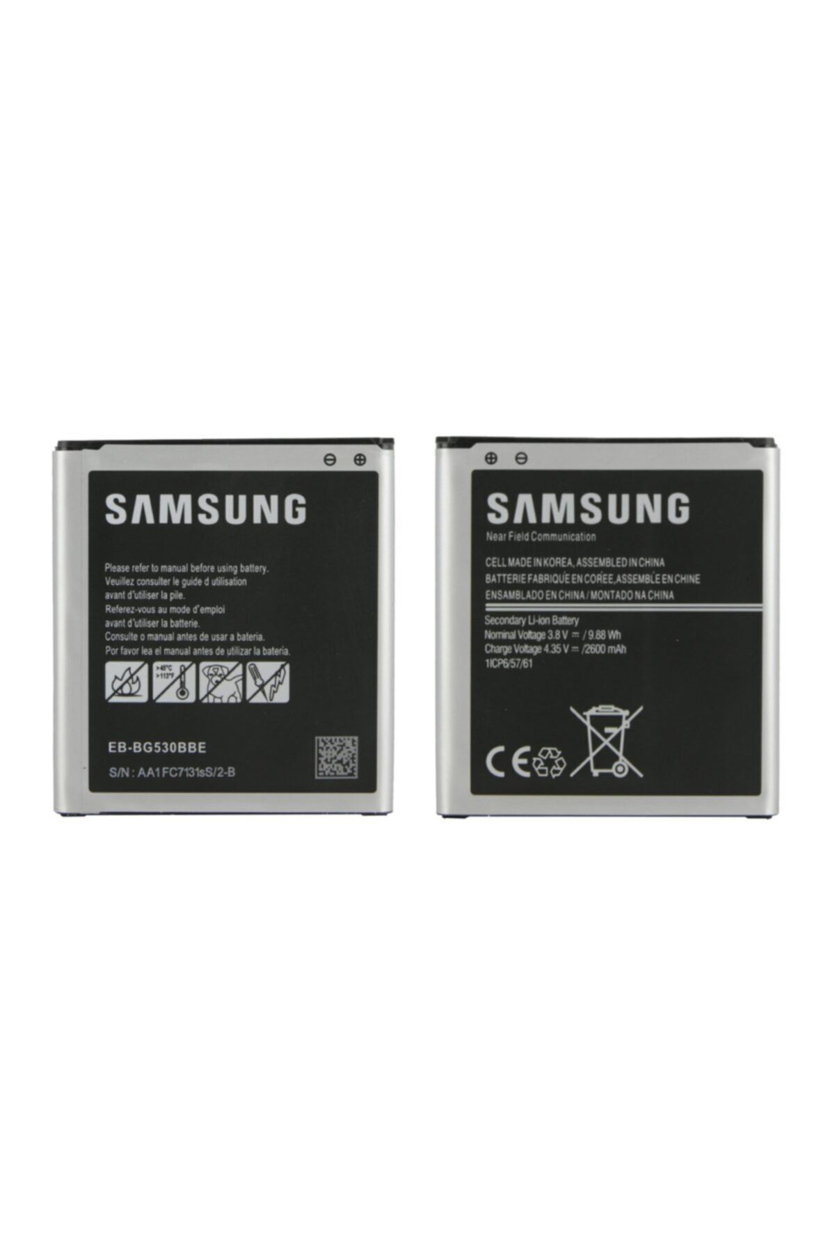Samsung Galaxy J500 J5 Için Eb-bg530bbe 2600 Mah Batarya