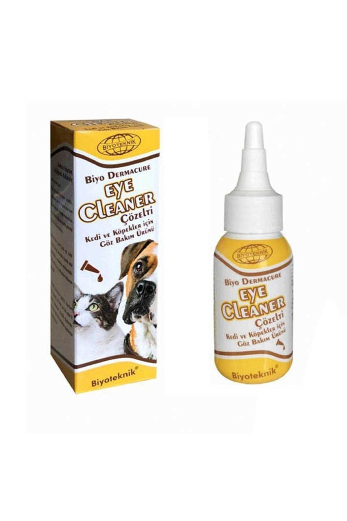 Biyoteknik Biyo Dermacure Eye Cleaner Kedi Ve Köpek Göz Bakım Solüsyonu 50 Ml