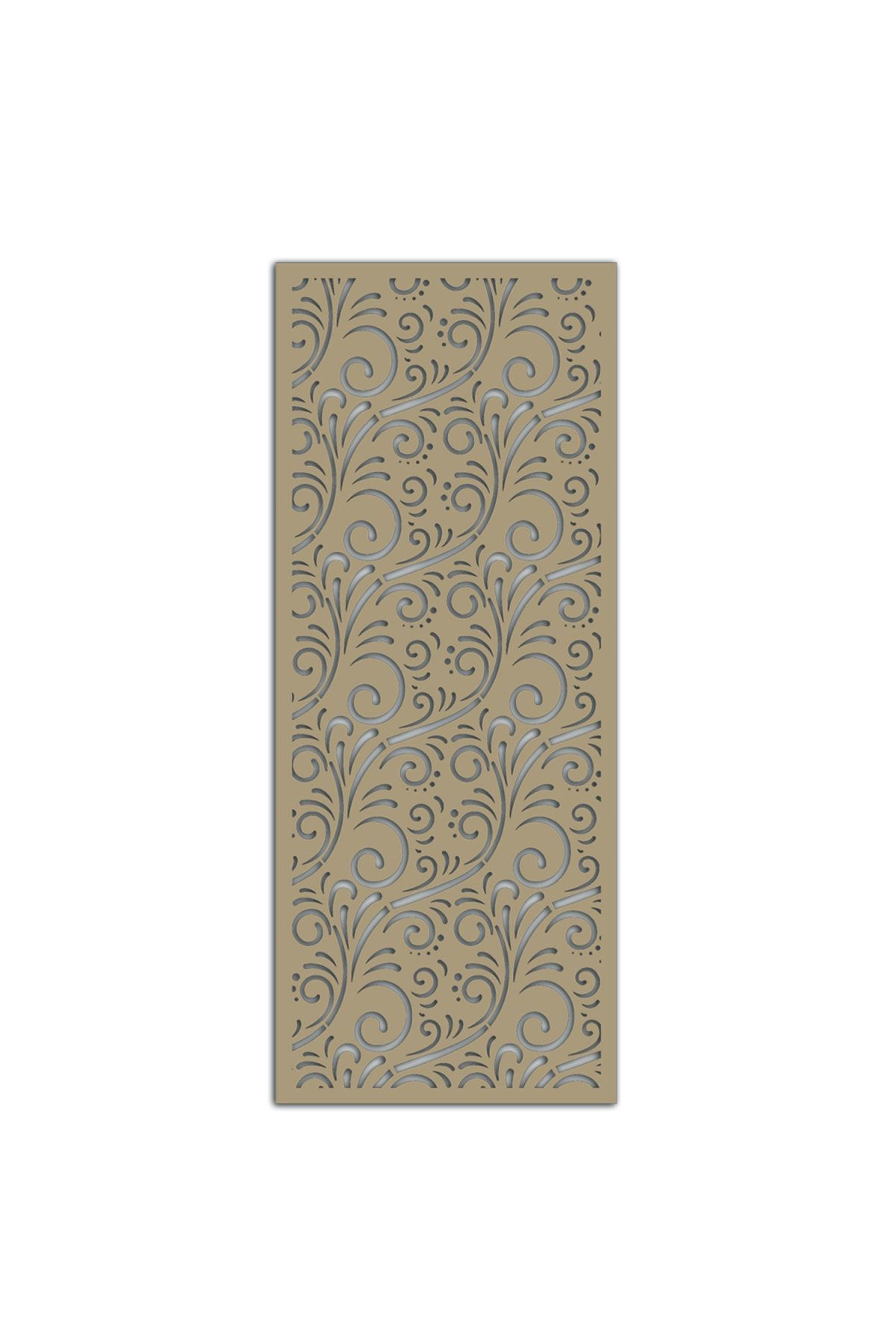 Liar Dekor Liar Ahşap Seperatör (Paravan) - KSP-13 - (18 mm) - (60 cm x 160 cm) - (Ham)