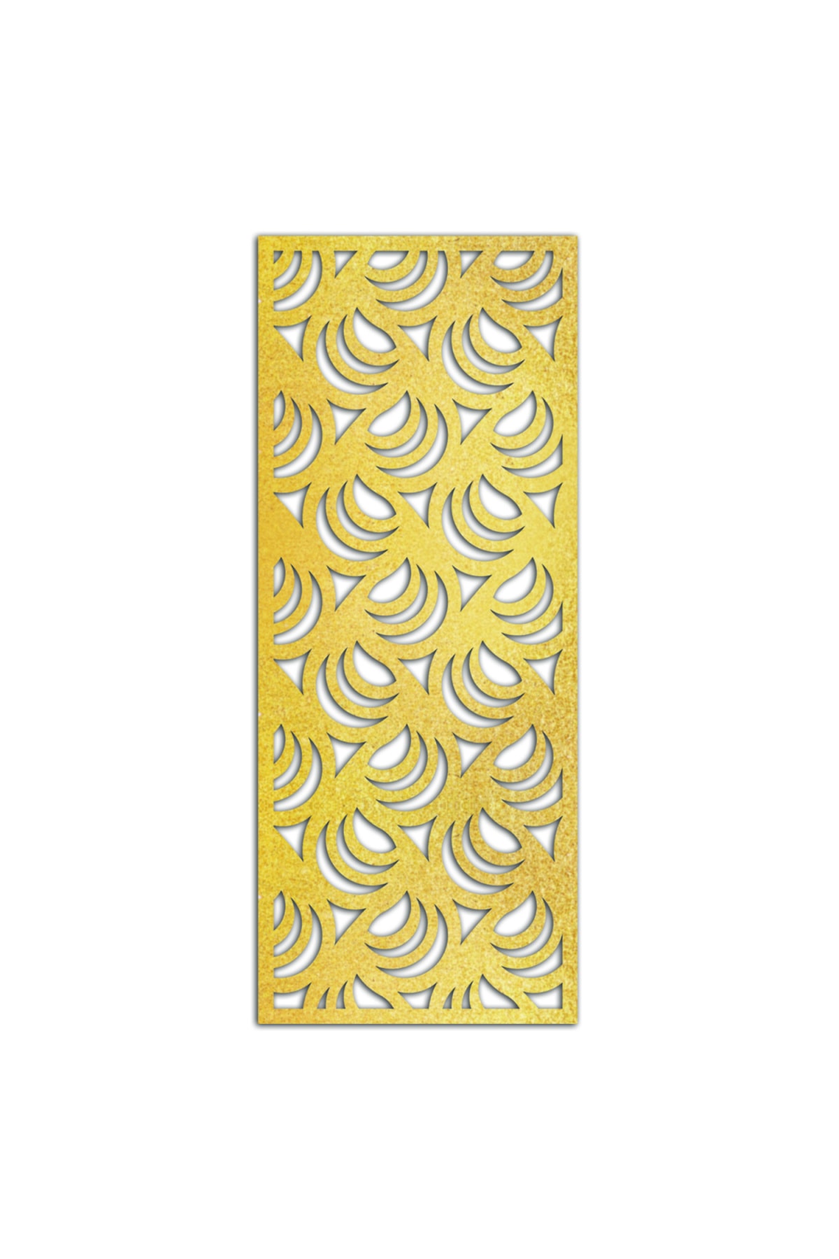 Liar Dekor Liar Ahşap Seperatör (Paravan) - KSP-17 - (18 mm) - (60 cm x 160 cm) - (Gold)