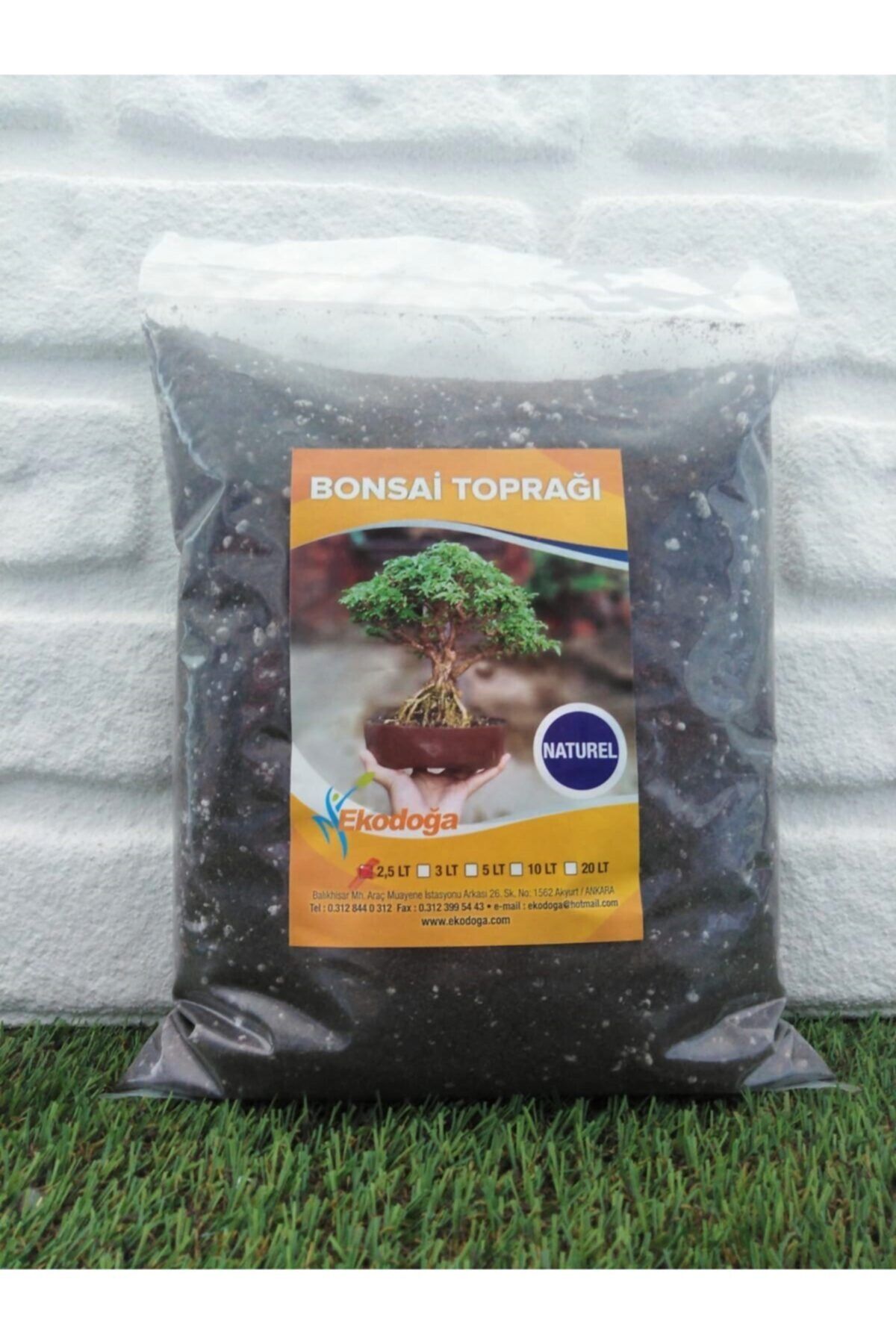 Ekodoğa Bonsai Toprağı 2,5 Lt Özel Karışım Bonsai Toprağı Bonsai Ağacı Toprağı Bonzai Toprağı Bonsai Bakımı