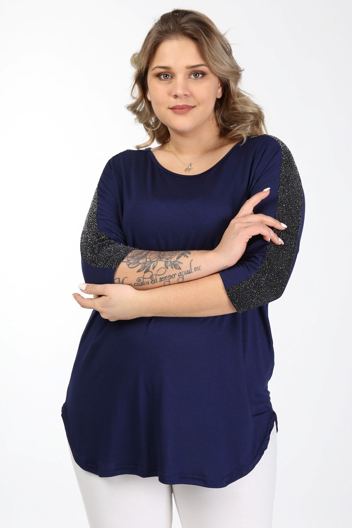 Alesia Truvakar Kol Simli Tunik