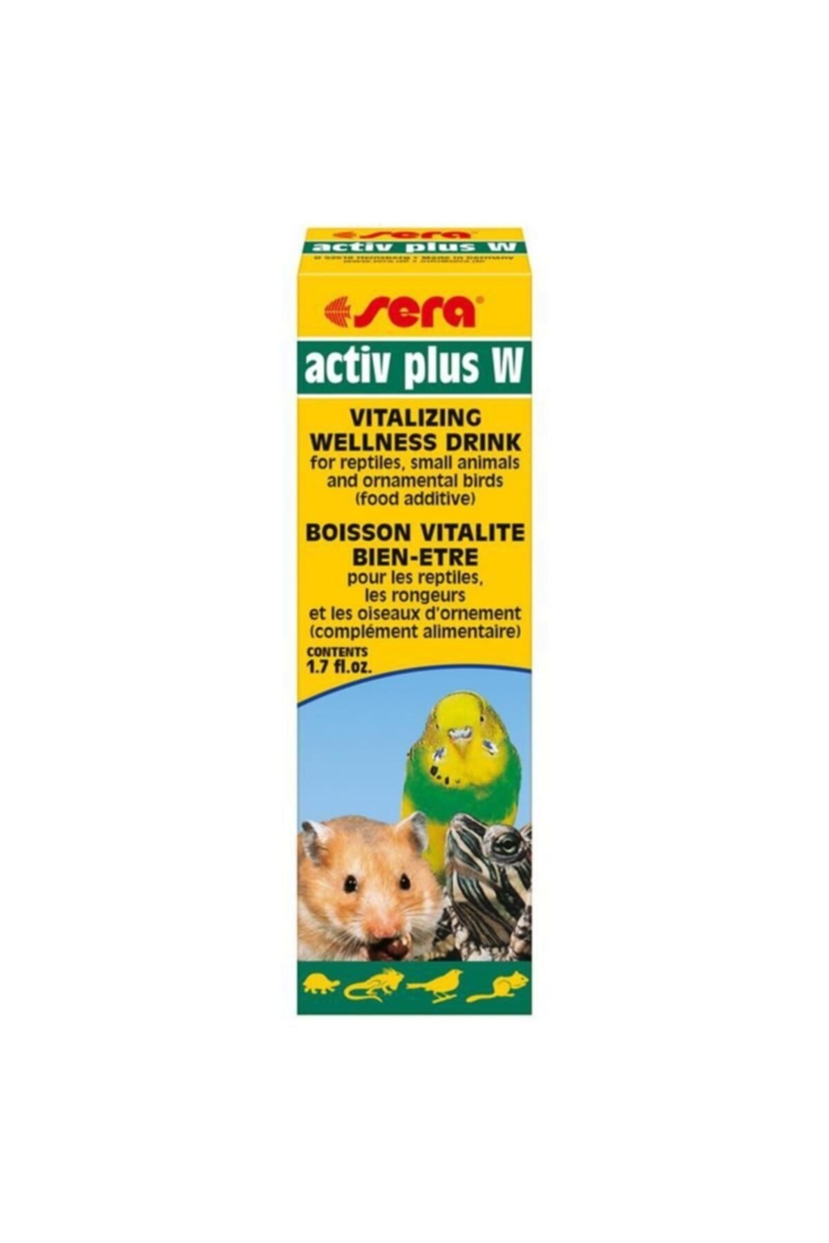 SERA Activ Plus W Canlandırıcı Ek Besin Takviyesi 50 Ml