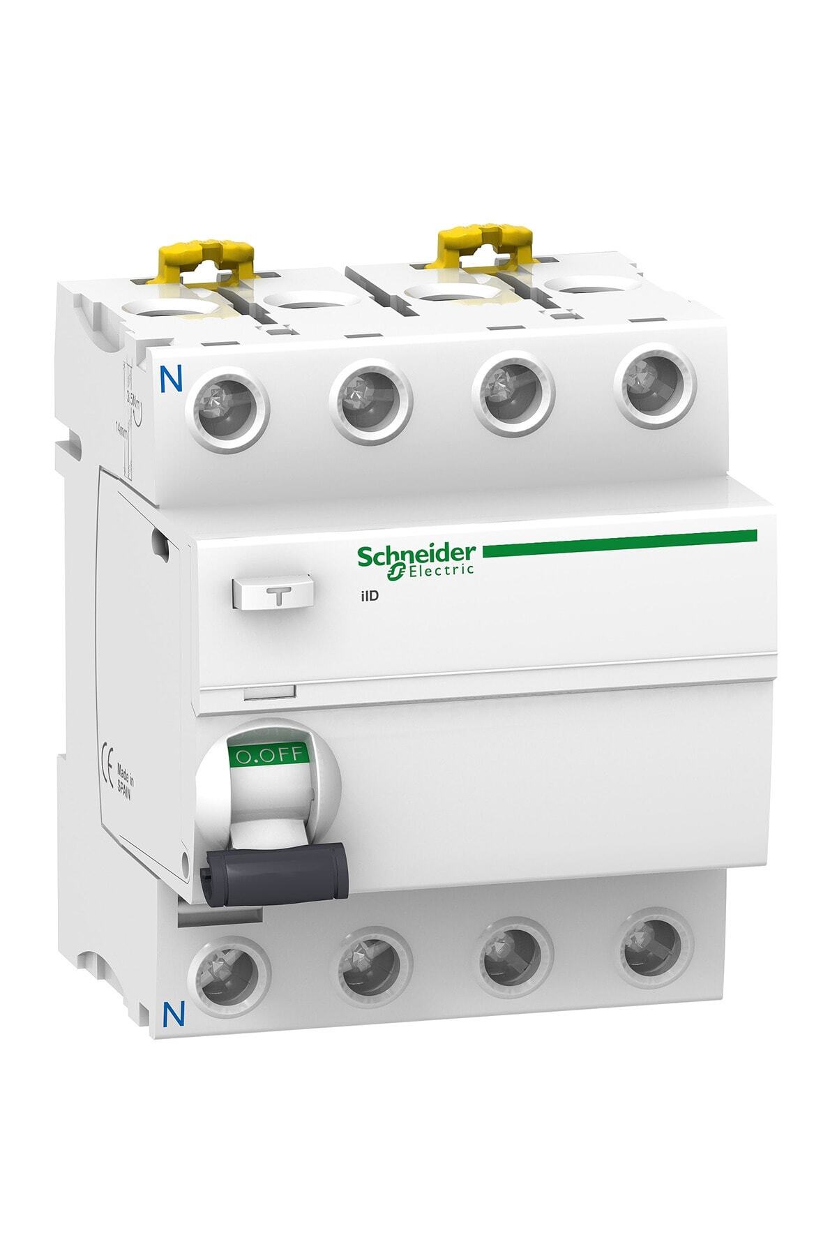 Schneider Electric Iıd - Toprak Kaçağı Koruma - 4p - 63a - 30ma - Ac Tip
