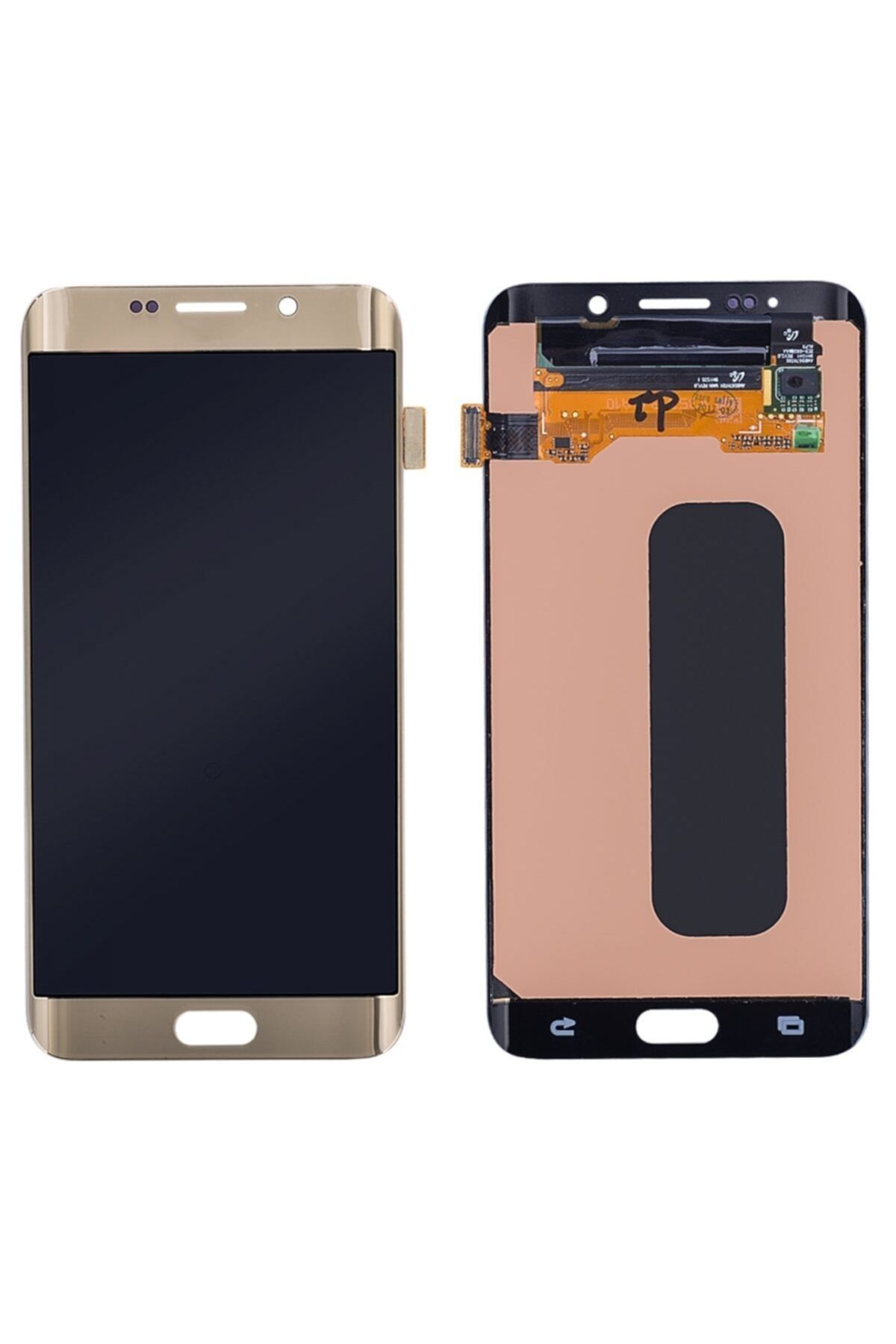 OEM Samsung Galaxy G928 S6 Edge Plus Için Revize Lcd+dokunmatik - Gold