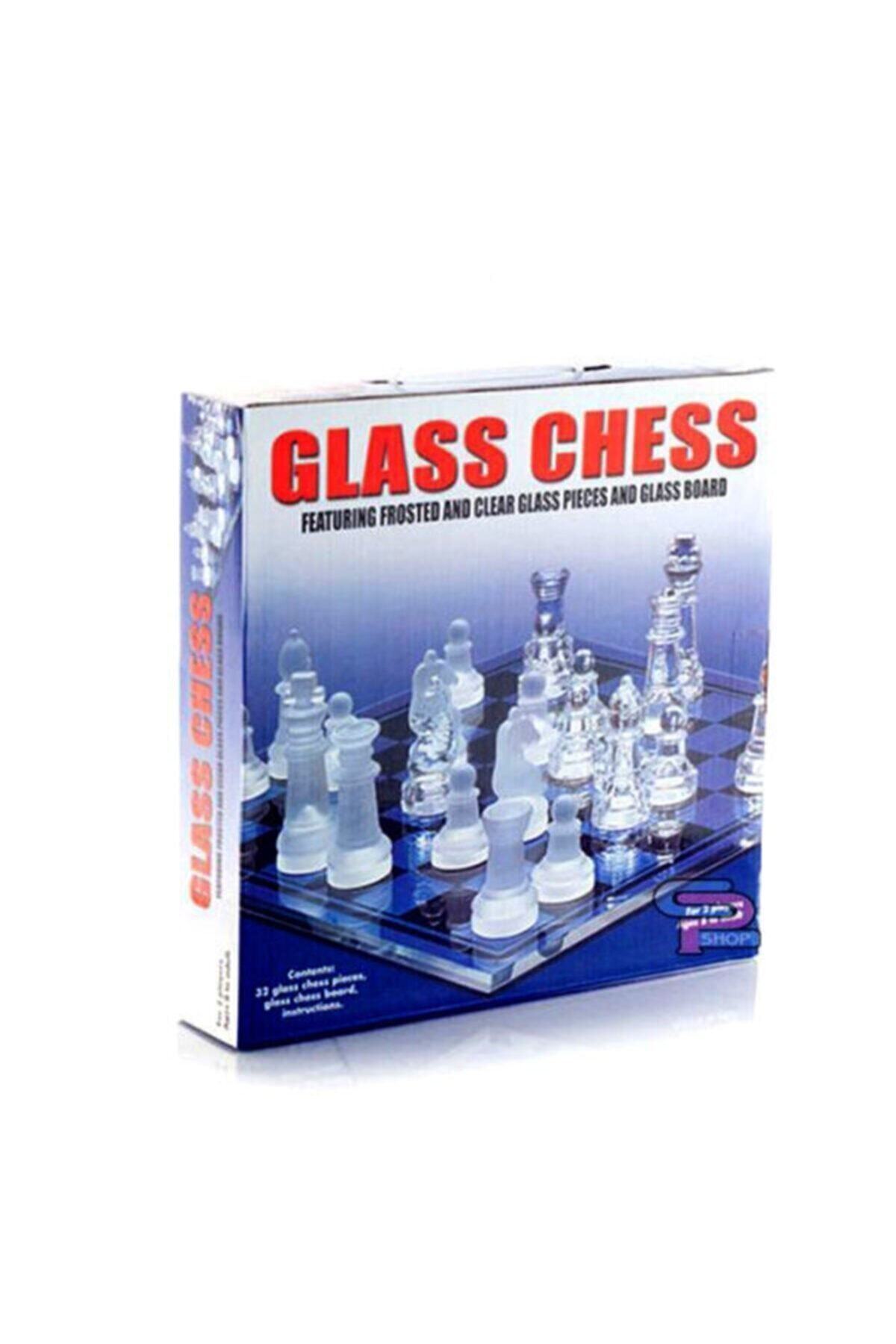 Rowen Glass Chess Cam Satranç Takımı
